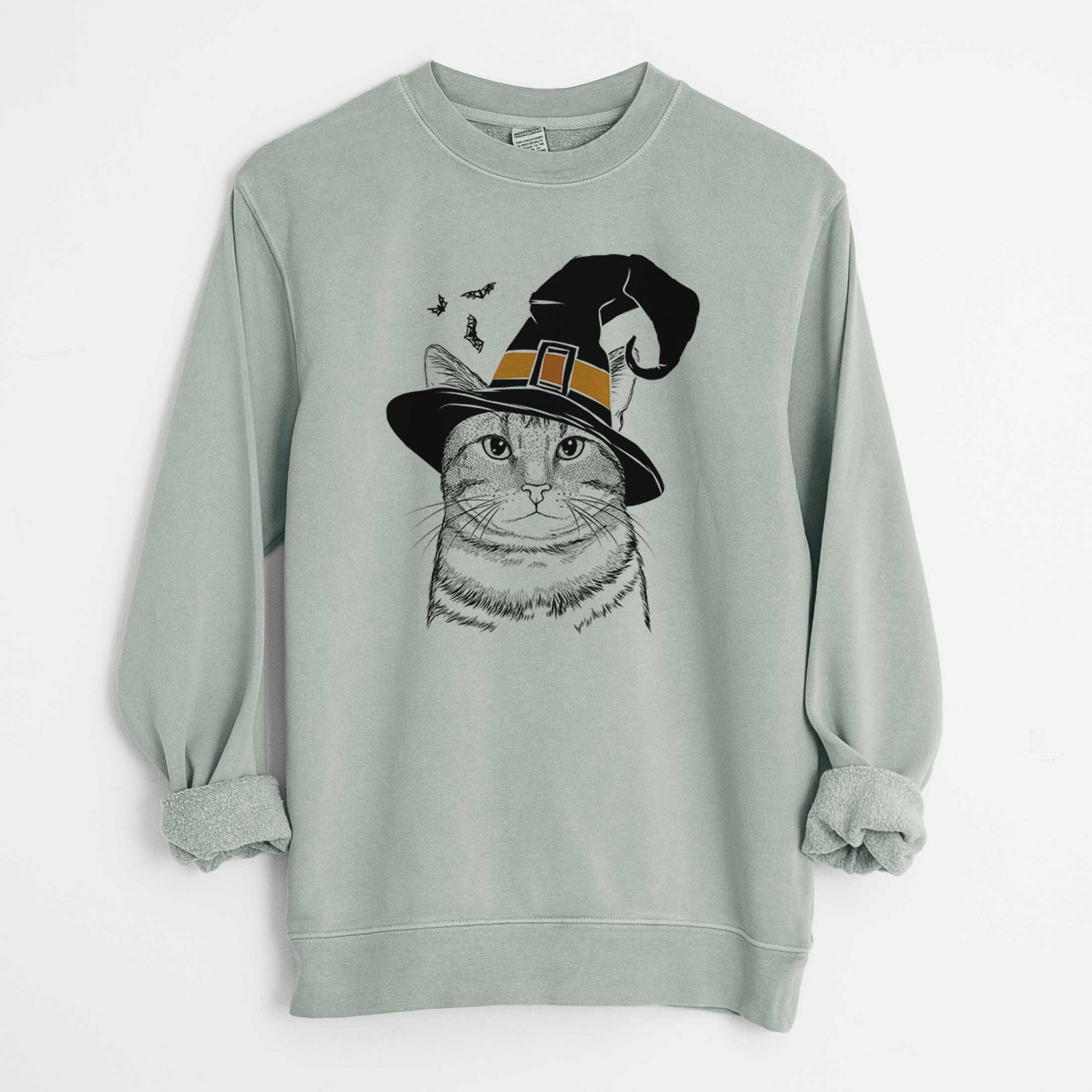Witch Henry the Bengal - Unisex Pigment Dyed Crew Sweatshirt