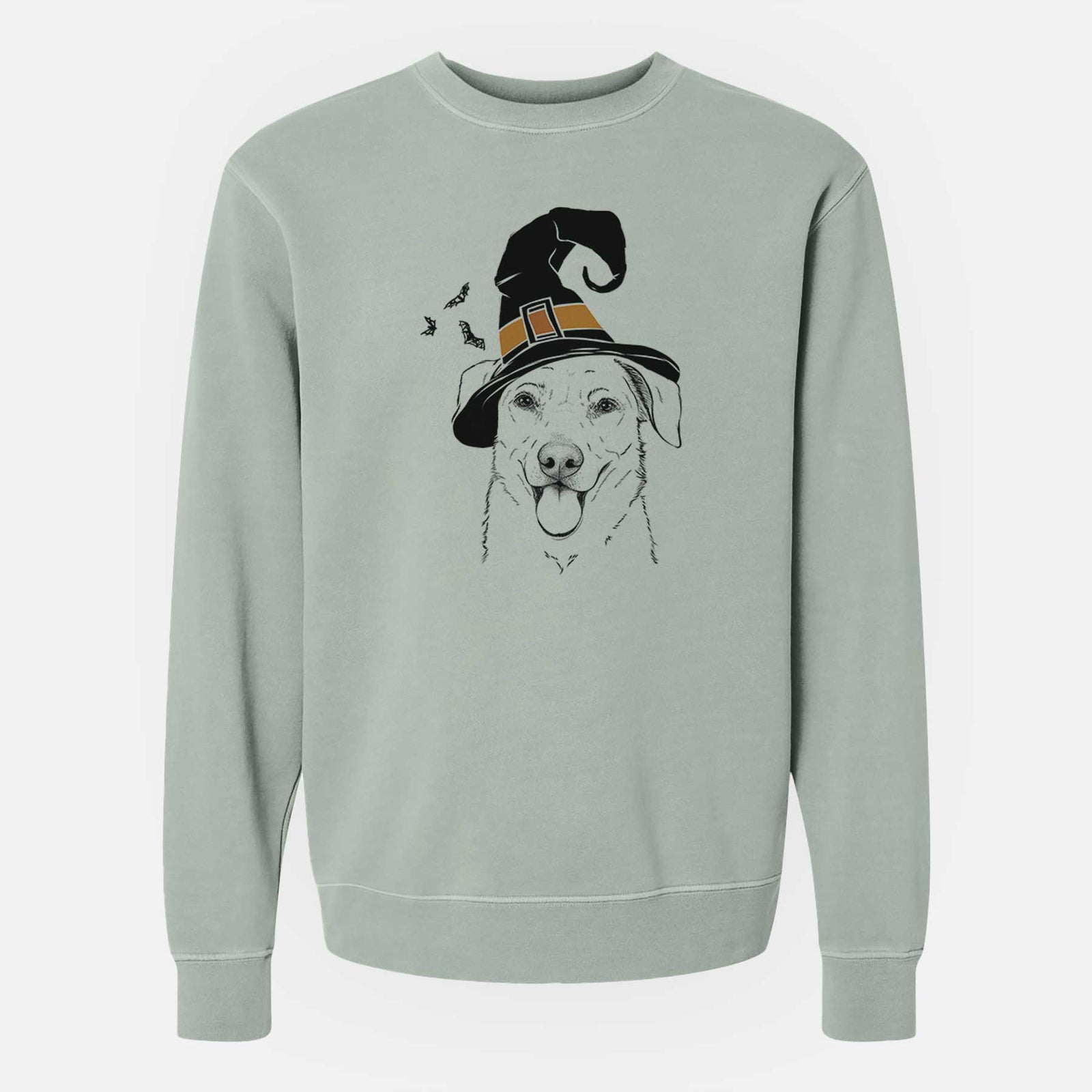 Witch Hudson the Shepherd - Unisex Pigment Dyed Crew Sweatshirt