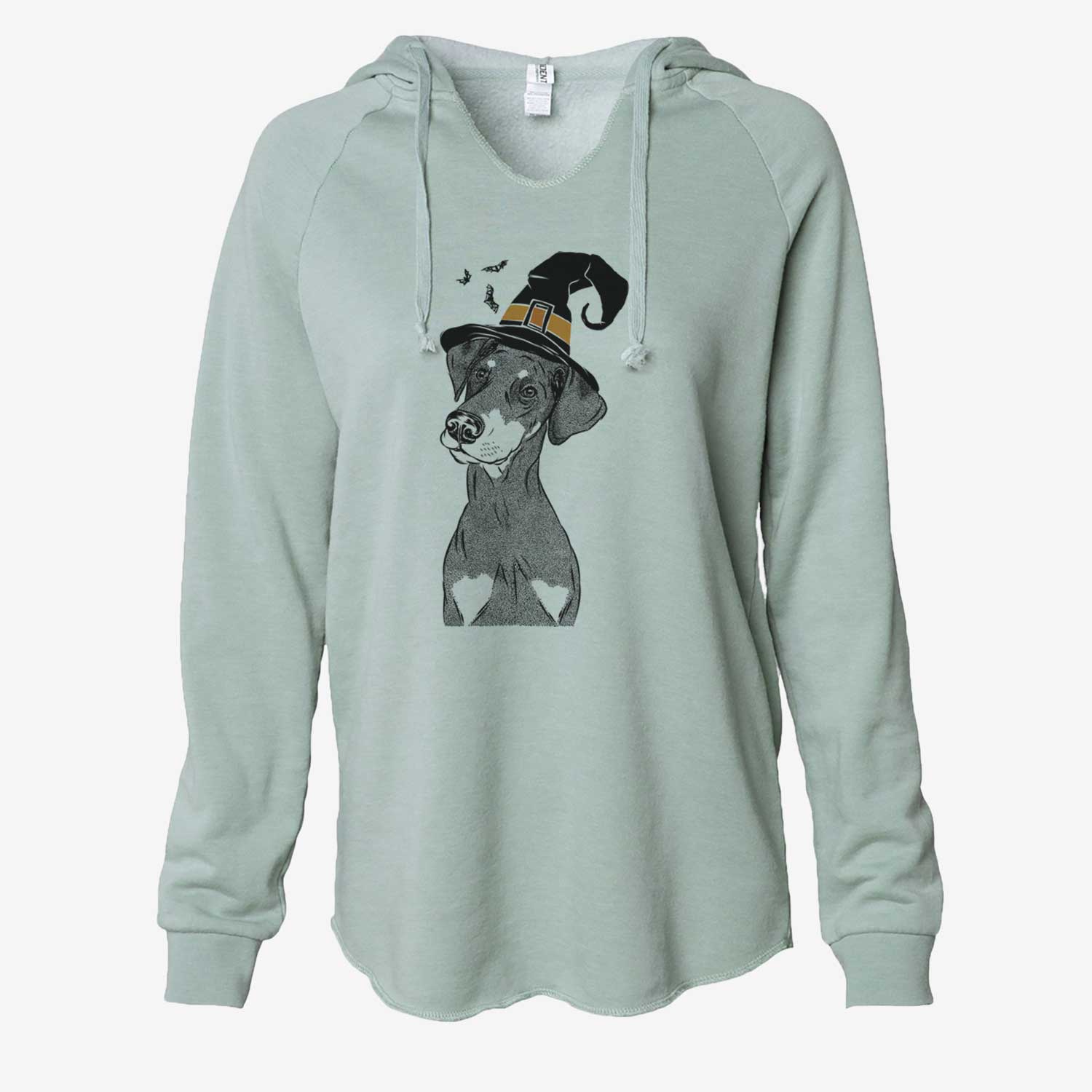 Witch Iroh the Doberman Pinscher - Cali Wave Hooded Sweatshirt