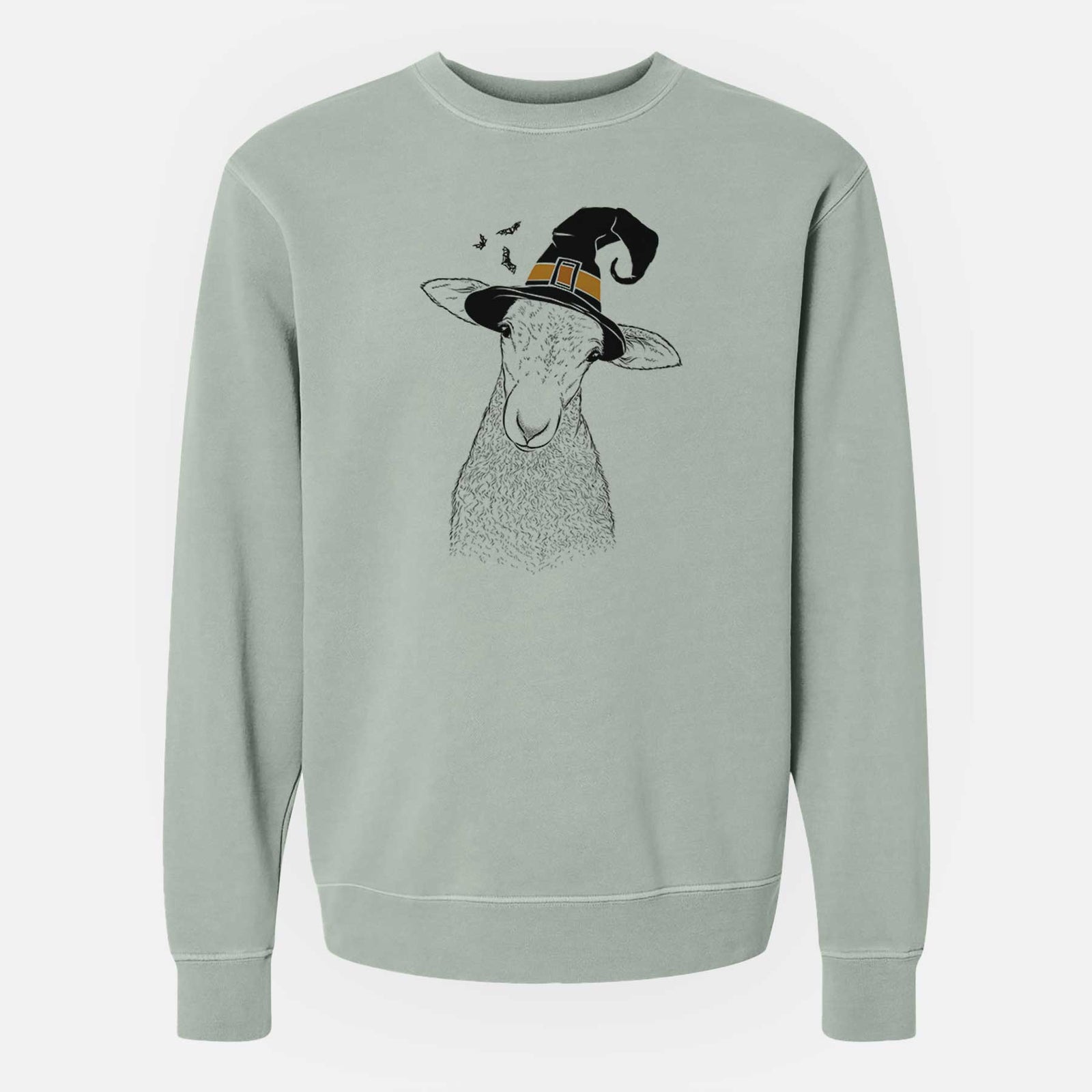 Witch Ivy the Lamb - Unisex Pigment Dyed Crew Sweatshirt