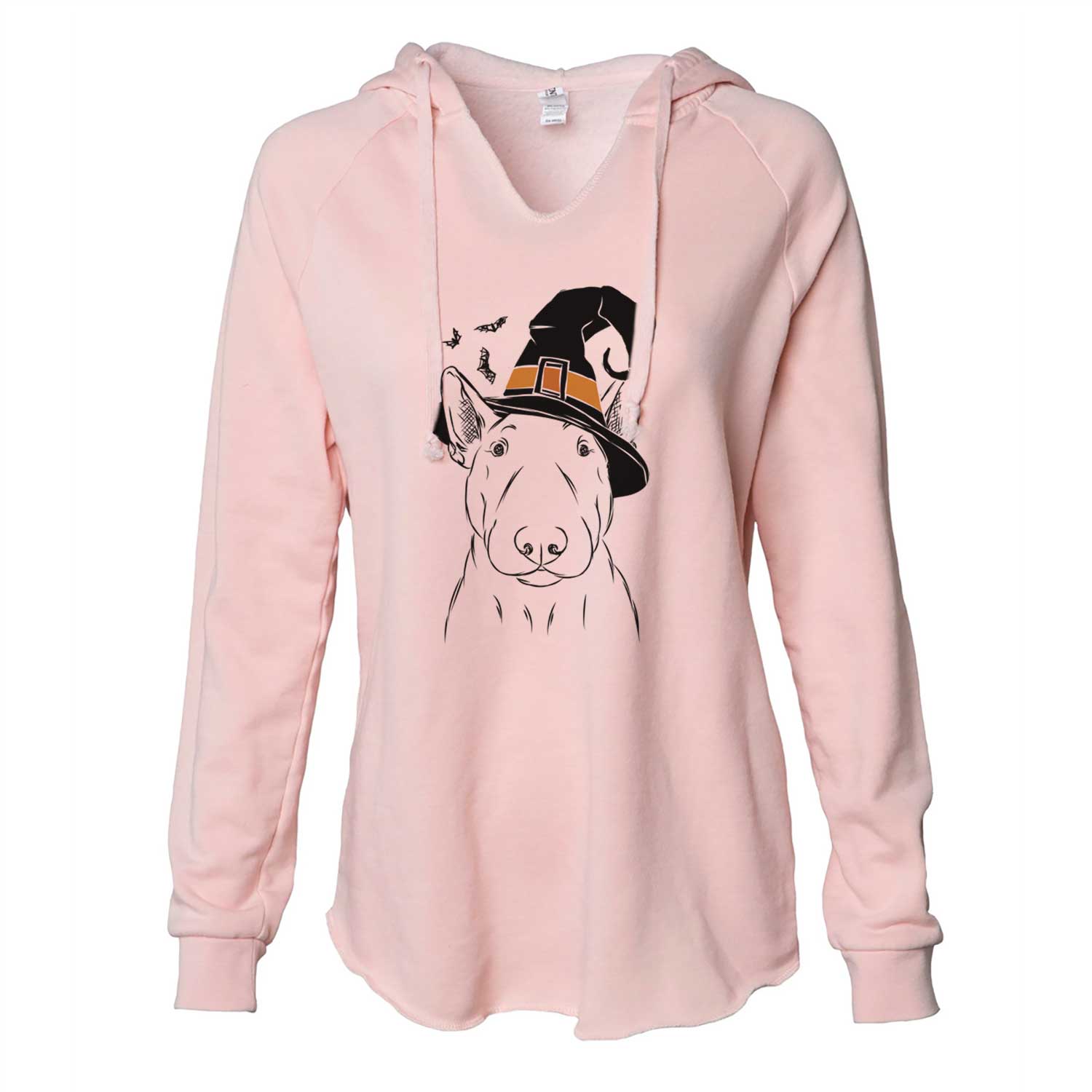 Witch Jett the Bull Terrier - Cali Wave Hooded Sweatshirt