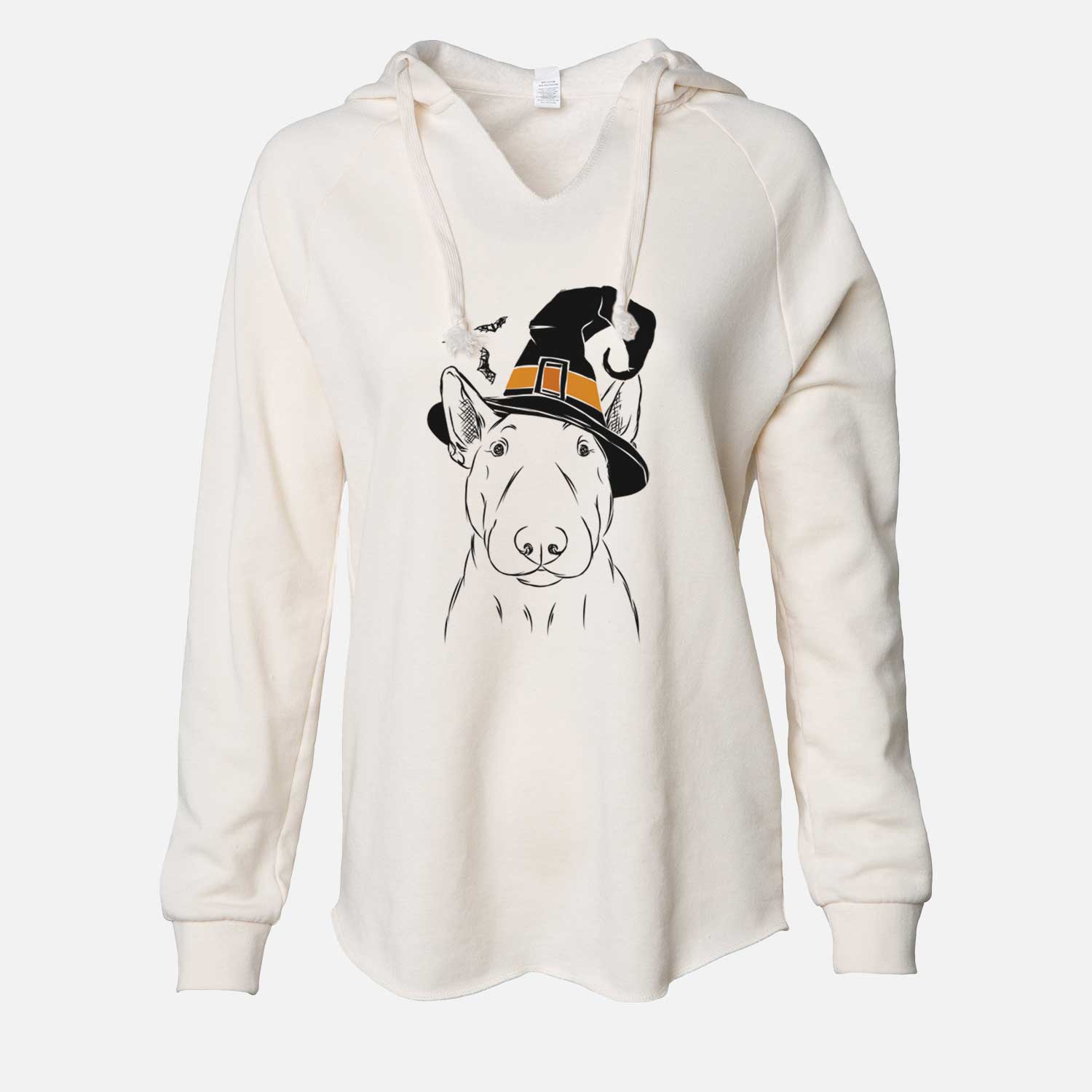 Witch Jett the Bull Terrier - Cali Wave Hooded Sweatshirt