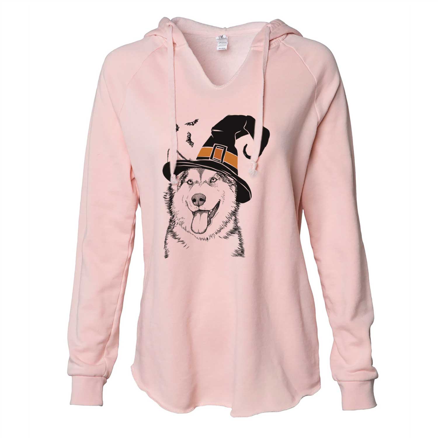 Witch Kaskae the Alaskan Malamute - Cali Wave Hooded Sweatshirt