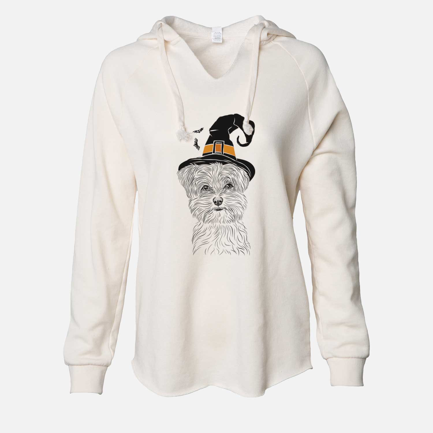 Witch Kiwi the Morkie - Cali Wave Hooded Sweatshirt