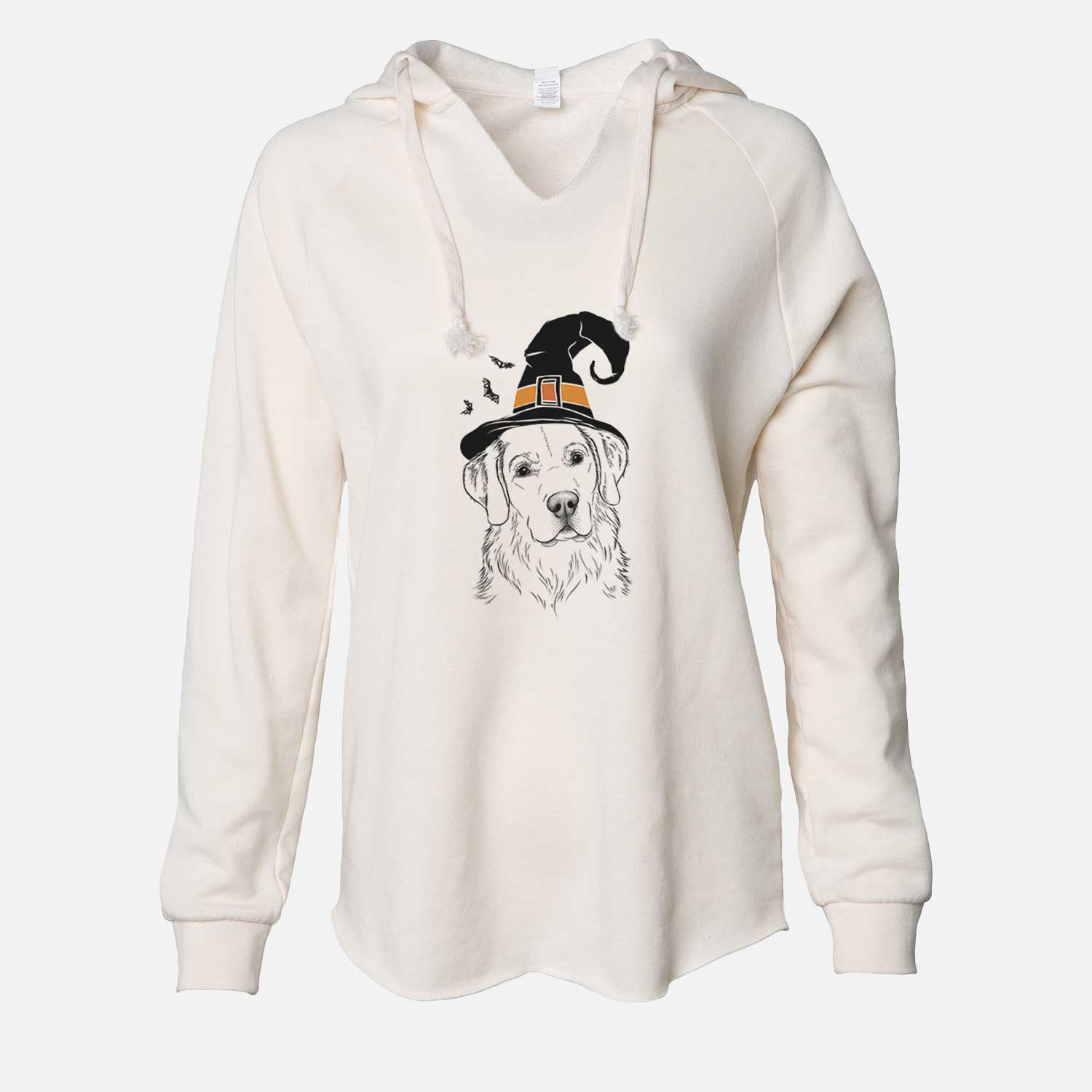 Witch Kula the Golden Retriever - Cali Wave Hooded Sweatshirt