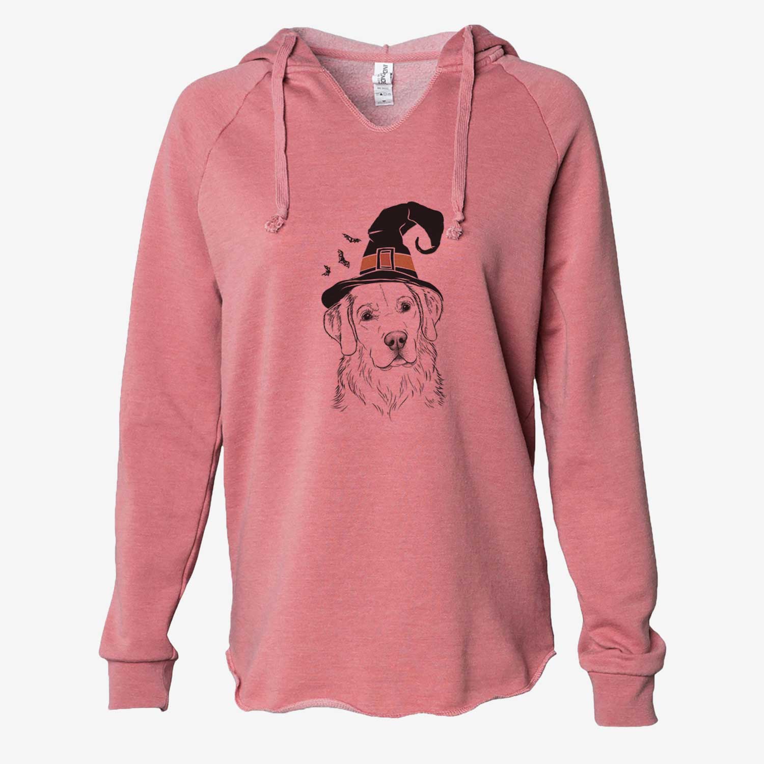 Witch Kula the Golden Retriever - Cali Wave Hooded Sweatshirt