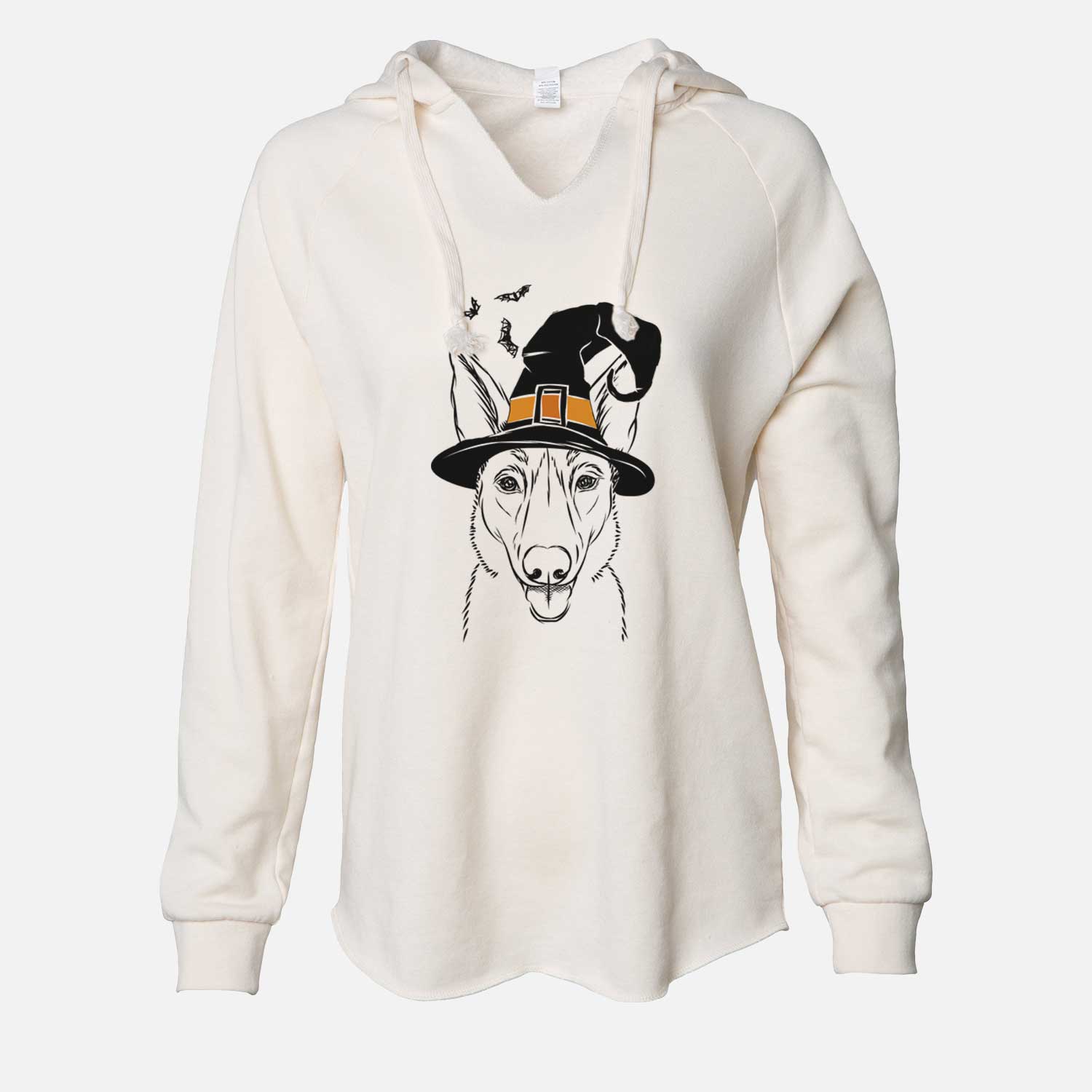 Witch Lyric the Belgian Malinois - Cali Wave Hooded Sweatshirt