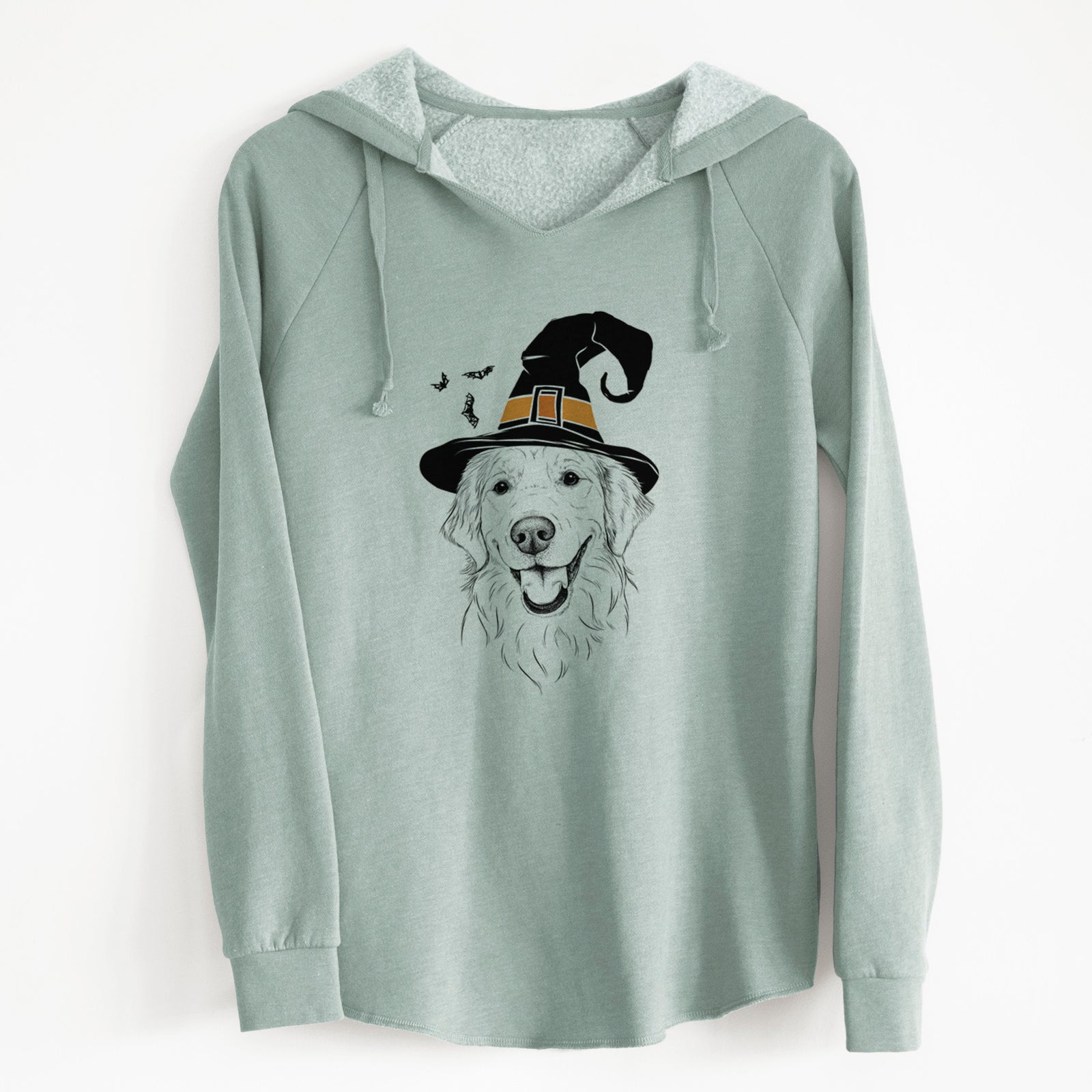 Witch Maple the Golden Retriever - Cali Wave Hooded Sweatshirt