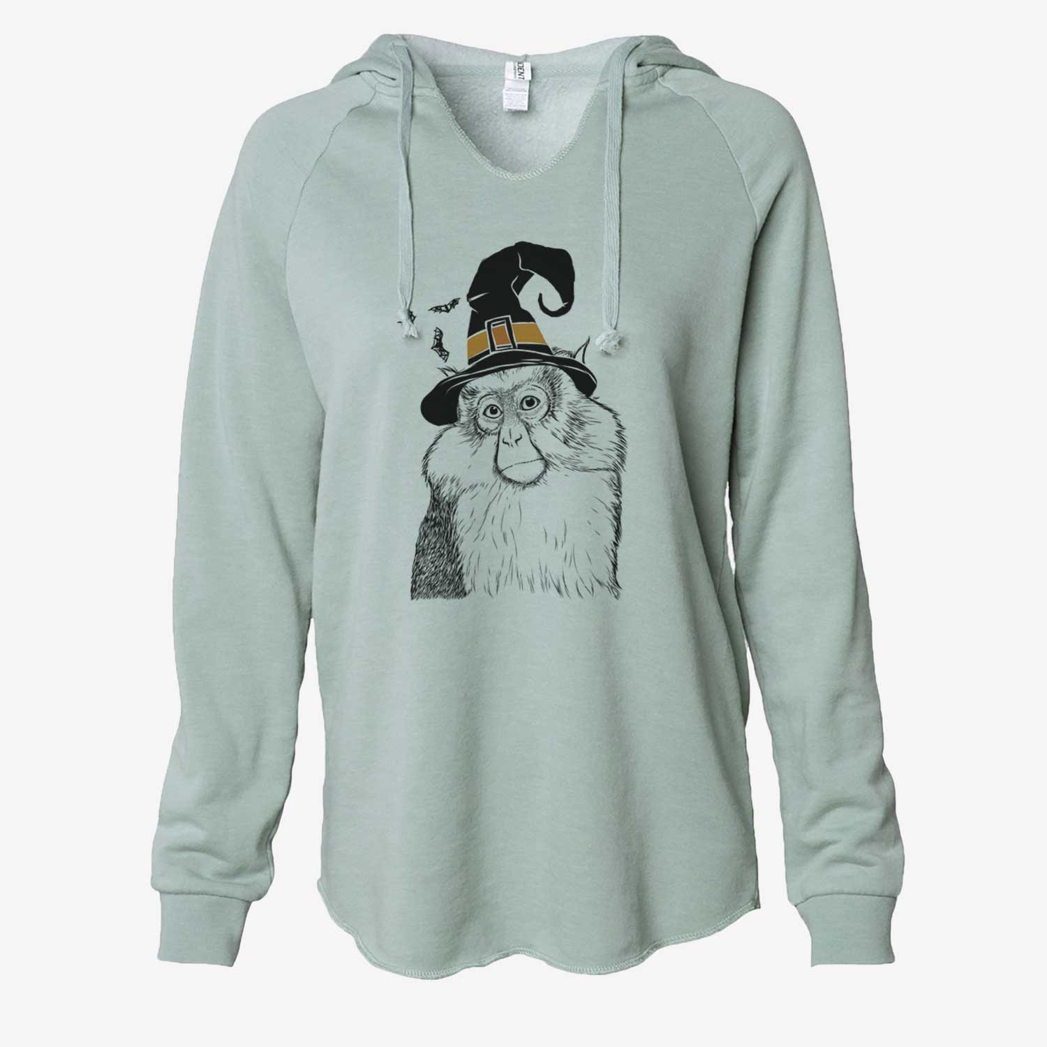 Witch Matata the Mona Monkey - Cali Wave Hooded Sweatshirt