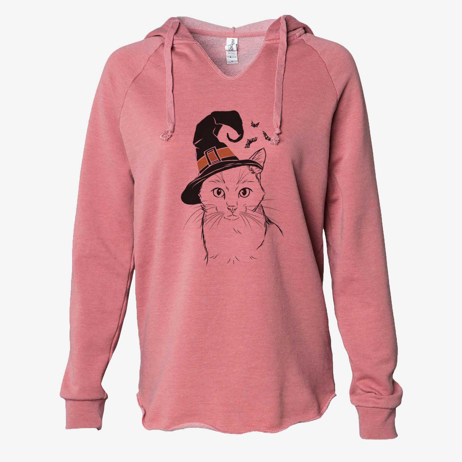 Witch Maverick the Cat - Cali Wave Hooded Sweatshirt