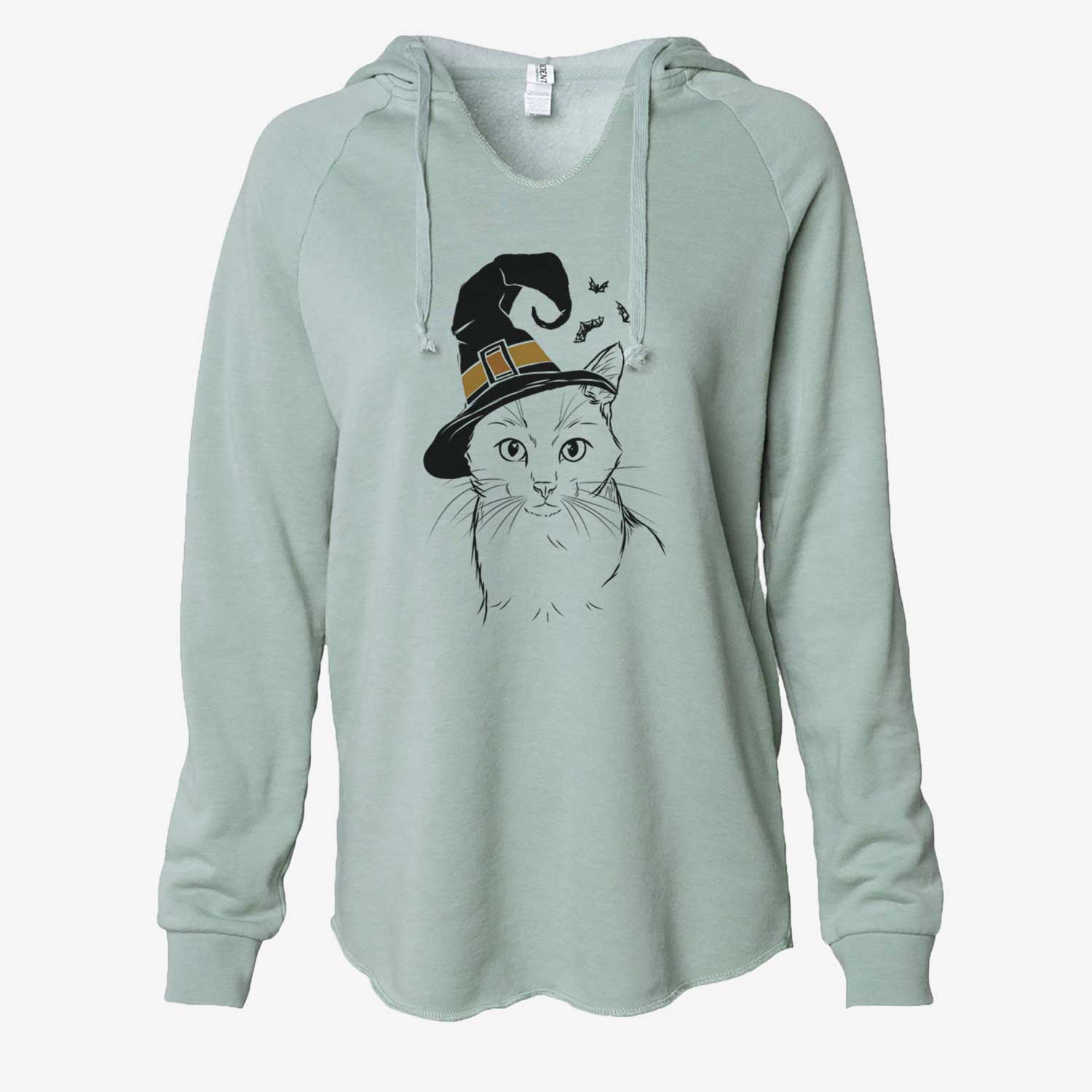 Witch Maverick the Cat - Cali Wave Hooded Sweatshirt