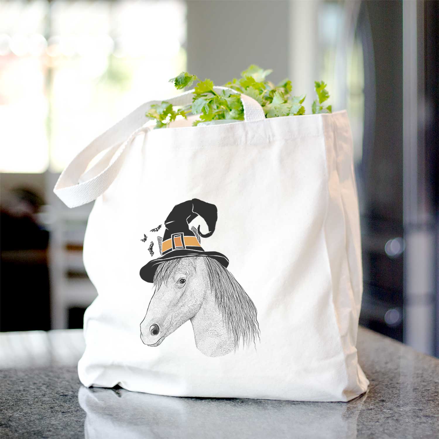 Midnight the Missouri Foxtrotter Horse - Tote Bag