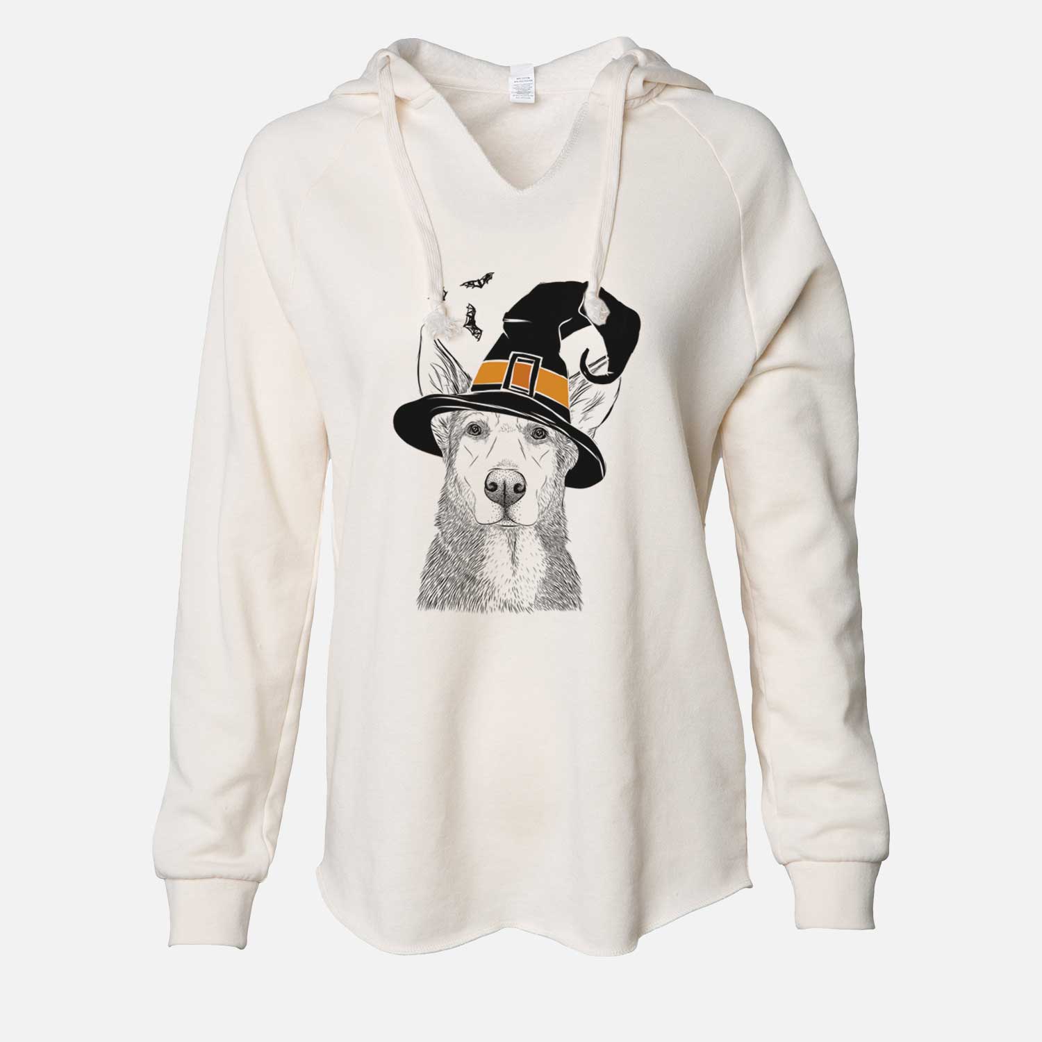 Witch Misty the German Shepherd Mix - Cali Wave Hooded Sweatshirt