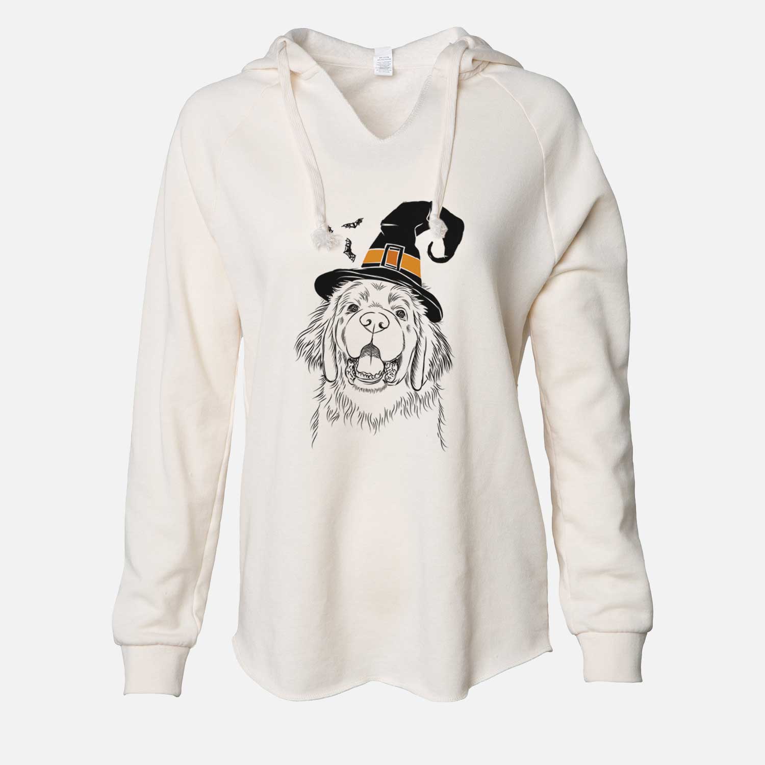 Witch Mozart the Newfoundland - Cali Wave Hooded Sweatshirt