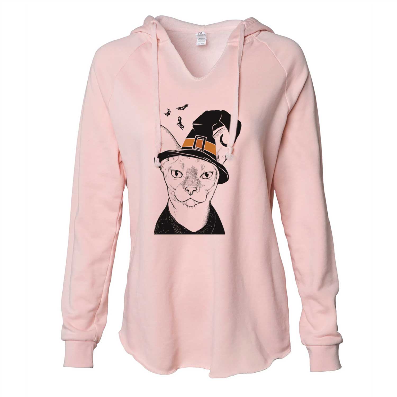 Witch Oliver Watson the Sphynx Cat - Cali Wave Hooded Sweatshirt