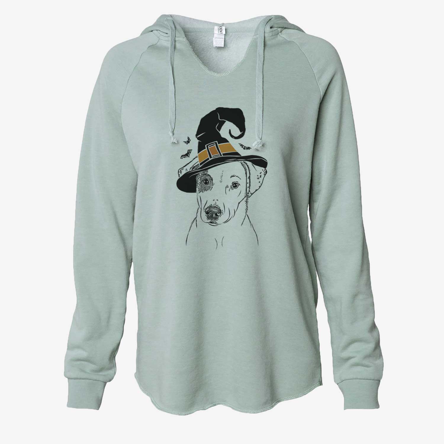 Witch P-Pie the Mixed Breed - Cali Wave Hooded Sweatshirt
