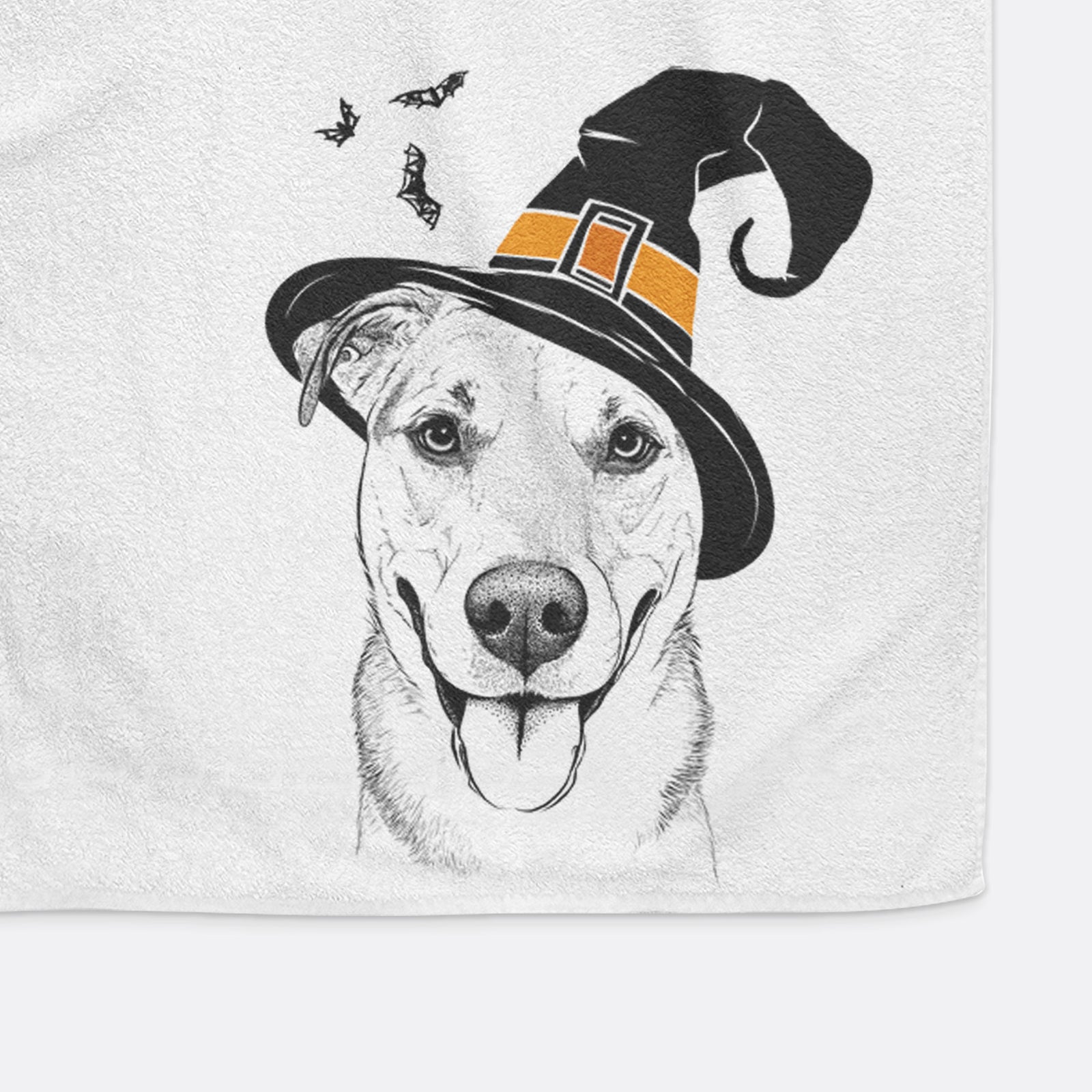 Padre the Pitbull Mix Decorative Hand Towel