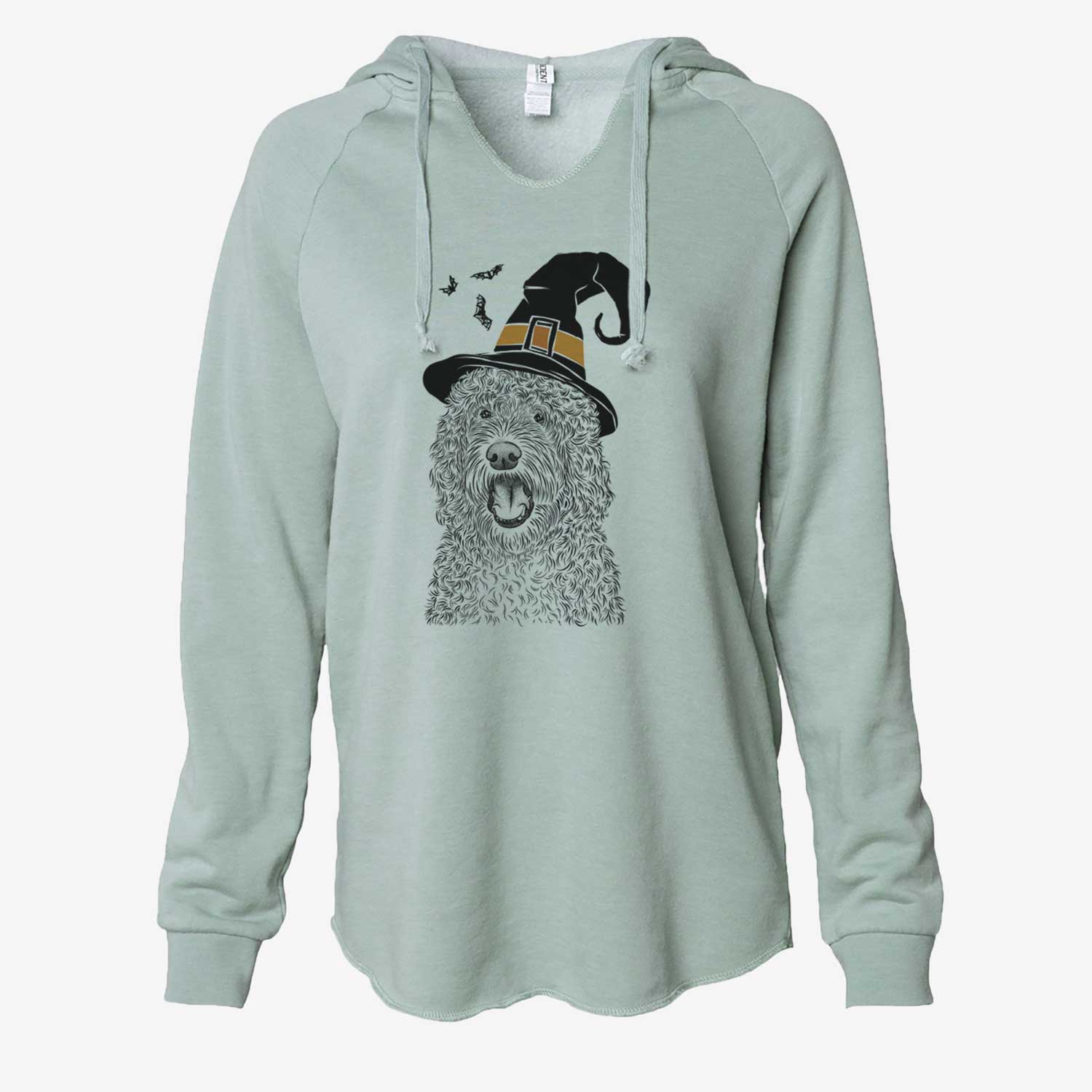 Witch Phillip the Portuguese Water Dog - Cali Wave Hooded Sweatshirt