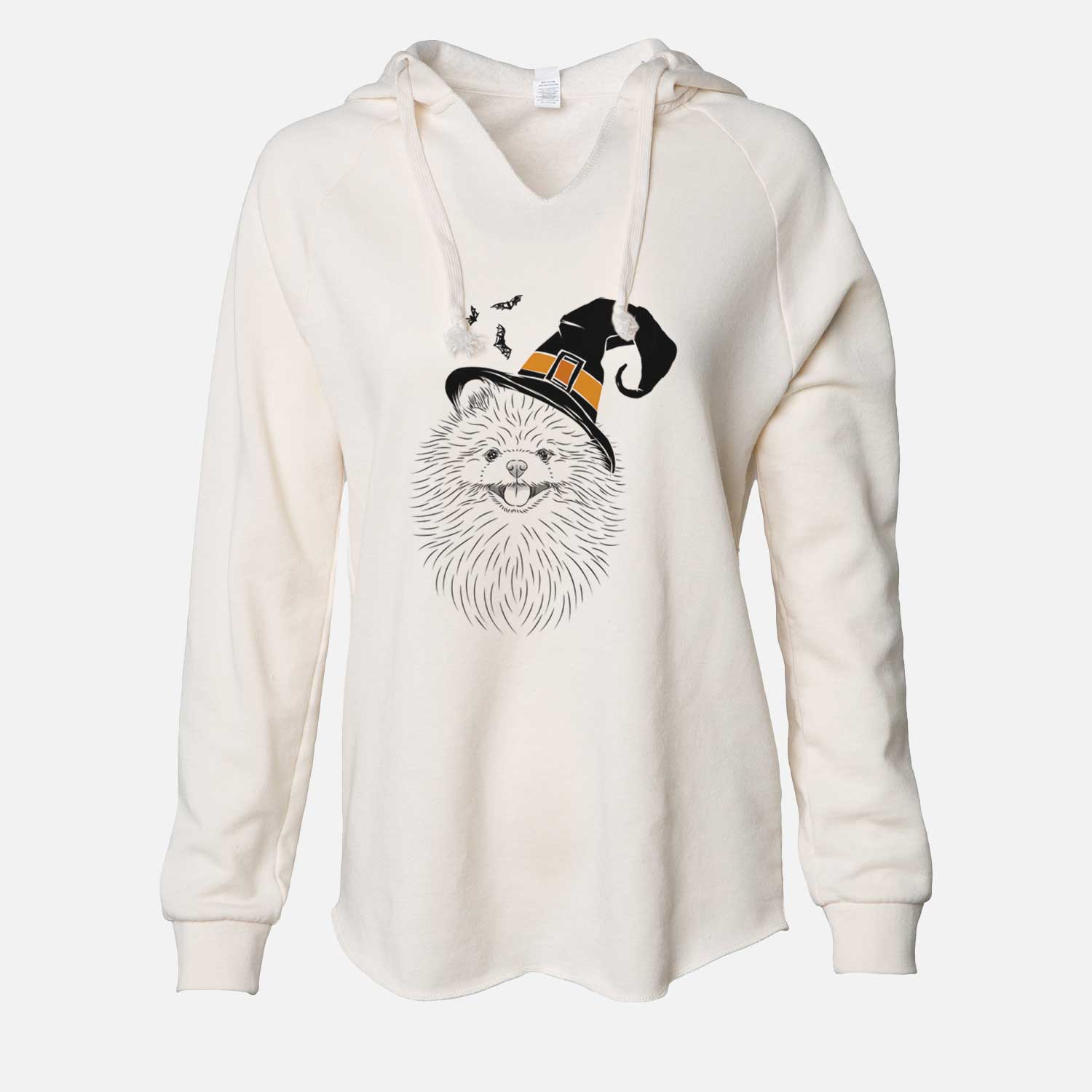 Witch Pirro the Pomeranian - Cali Wave Hooded Sweatshirt