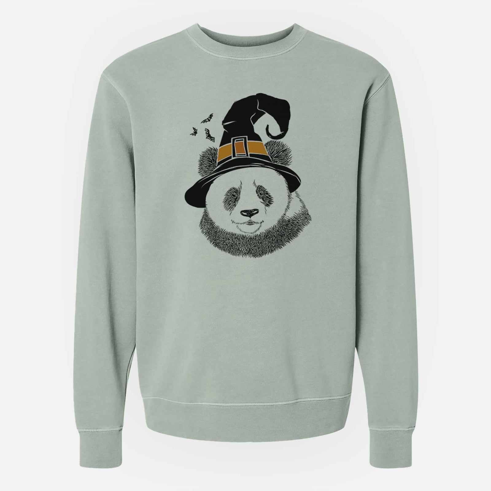 Witch Po the Panda - Unisex Pigment Dyed Crew Sweatshirt