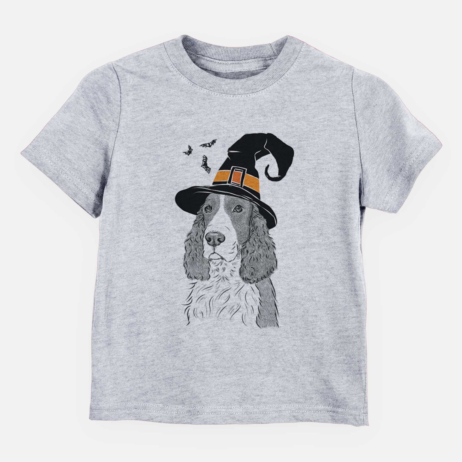 Halloween Quincy the English Springer Spaniel - Kids/Youth/Toddler Shirt