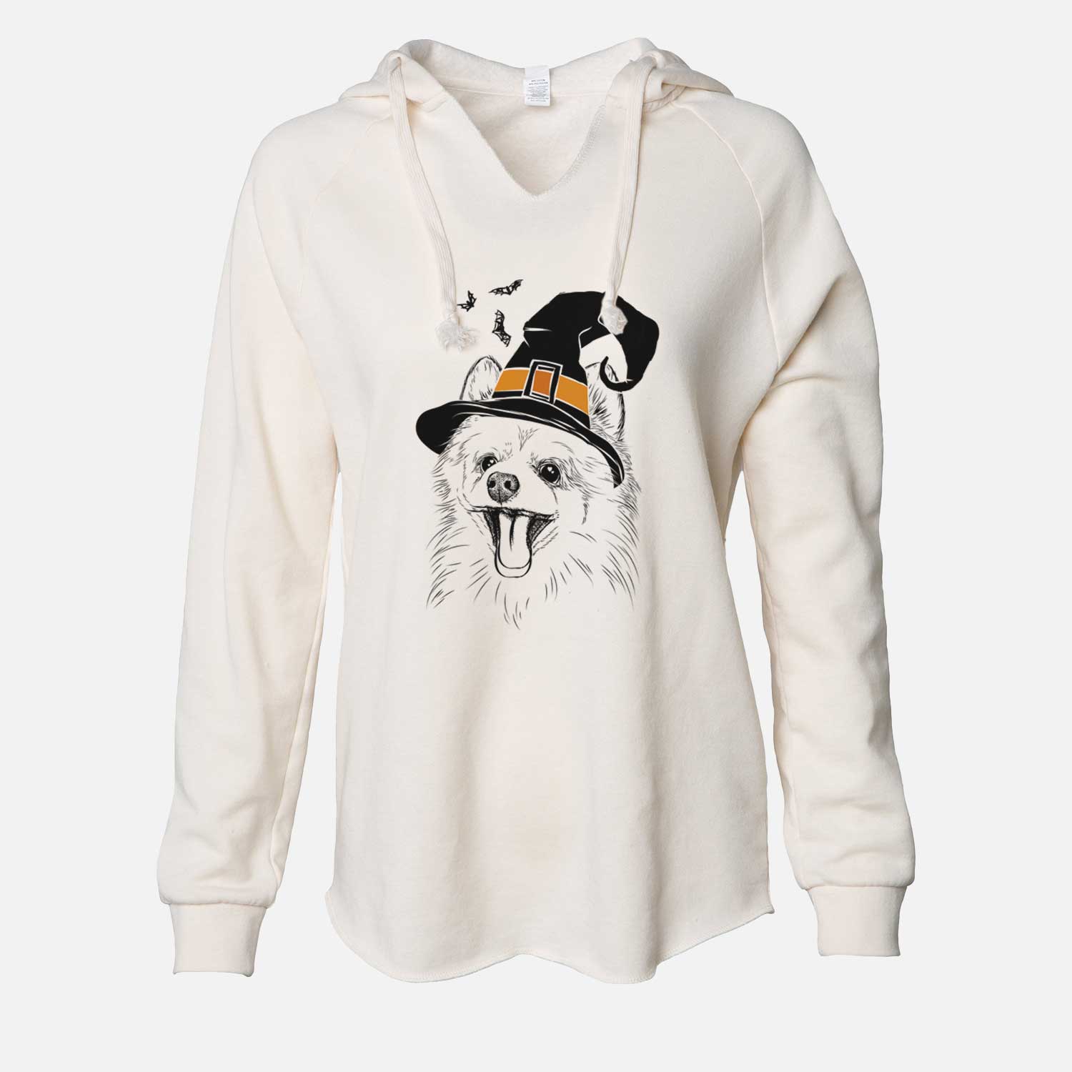 Witch Quinn the Pomeranian - Cali Wave Hooded Sweatshirt