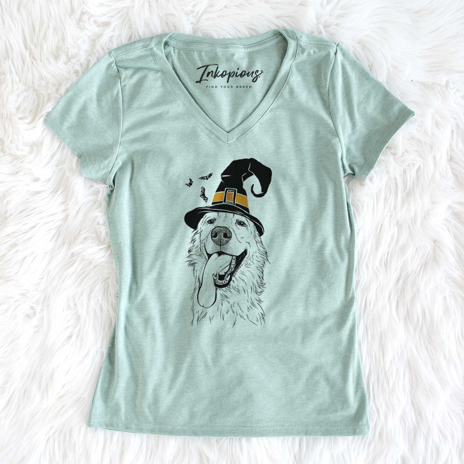 Witch Ranger the Mixed Breed - Women's V-neck Shirt