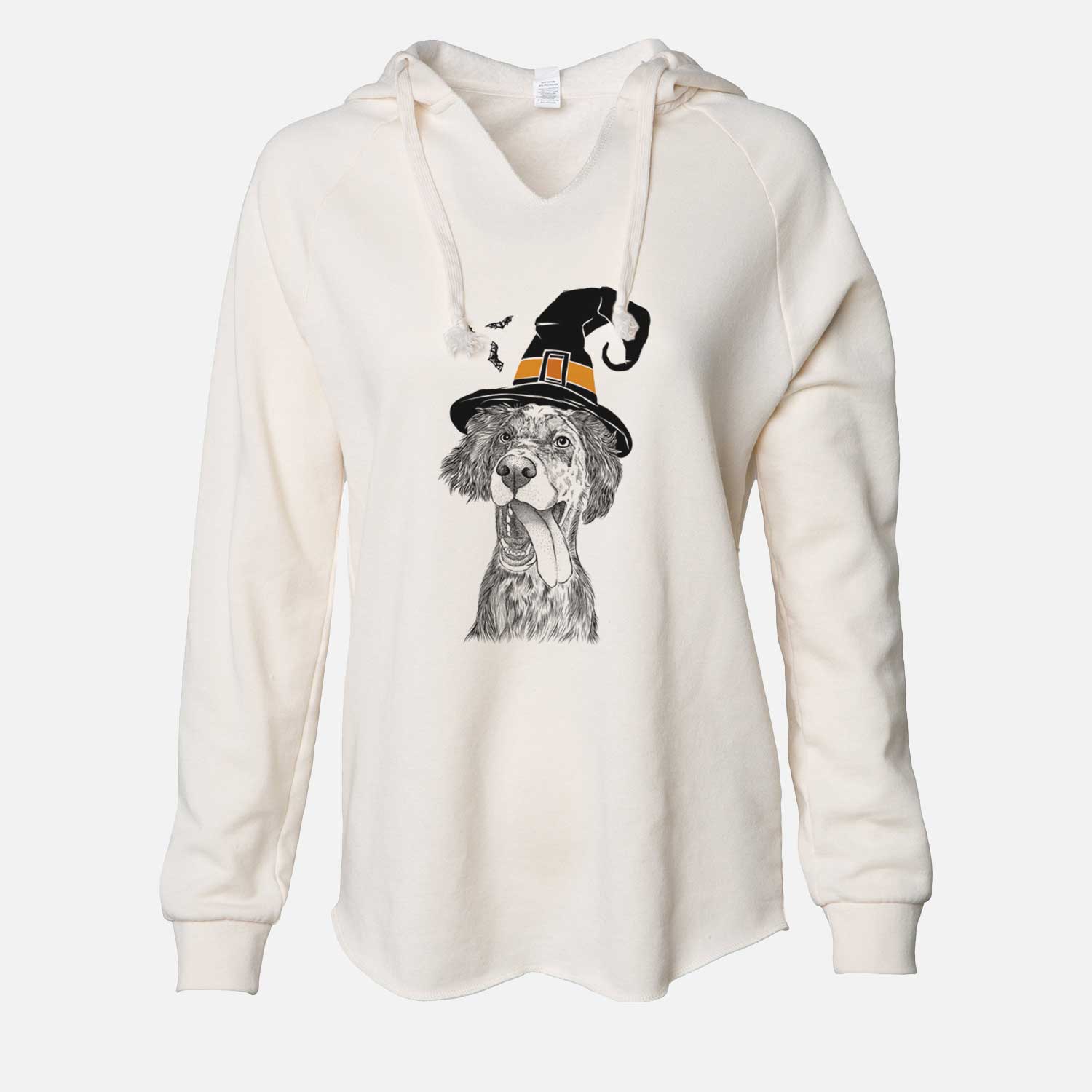 Witch Renly the English Setter - Cali Wave Hooded Sweatshirt