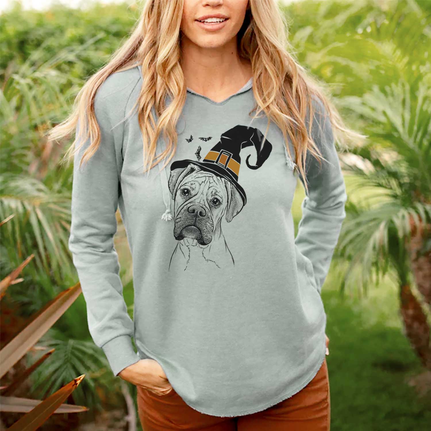Witch Reuby the Boxer - Cali Wave Hooded Sweatshirt