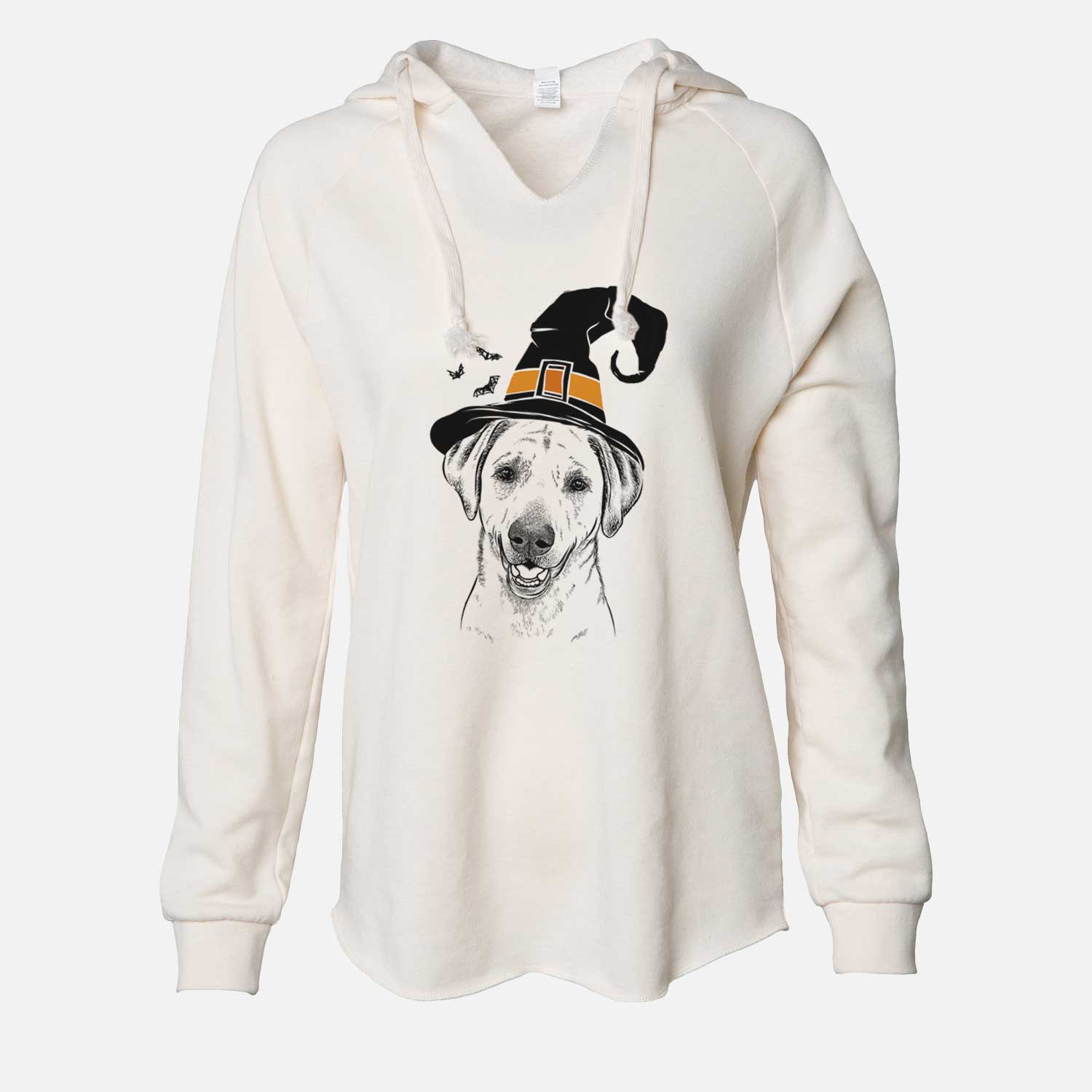 Witch Rusty the Labrador Retriever - Cali Wave Hooded Sweatshirt