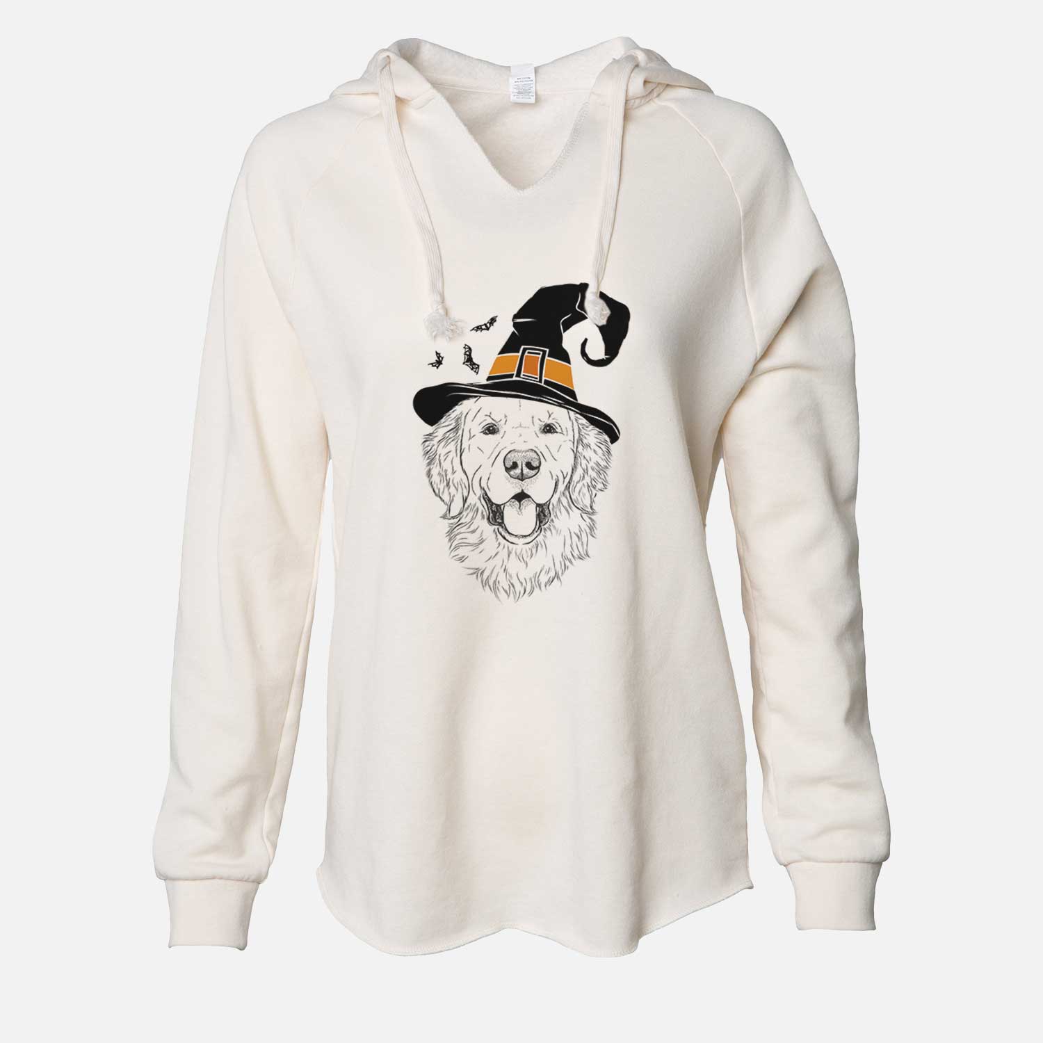 Witch Sam the Golden Retriever - Cali Wave Hooded Sweatshirt