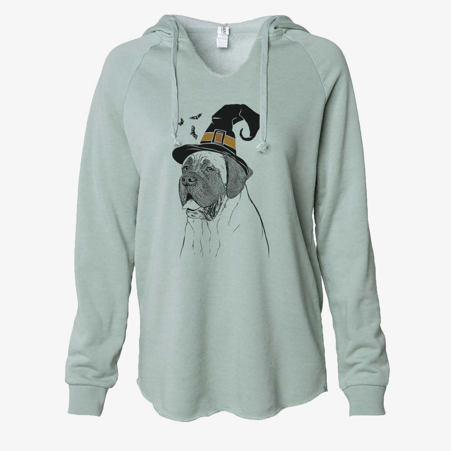 Witch Sterling the English Mastiff - Cali Wave Hooded Sweatshirt