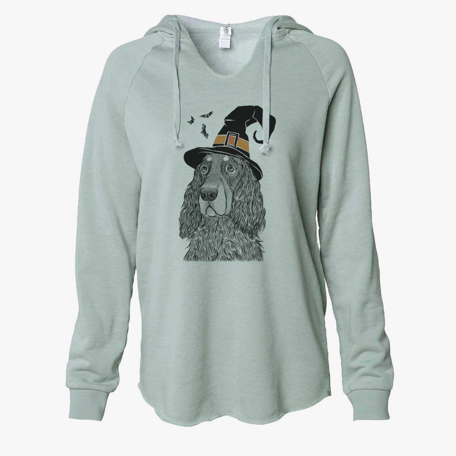 Witch Stormy the Gordon Setter - Cali Wave Hooded Sweatshirt