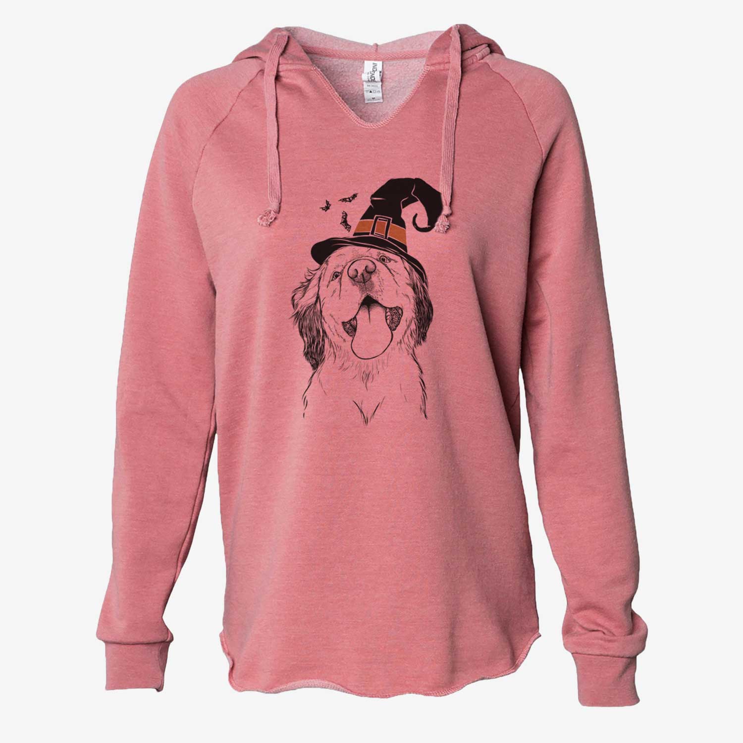 Witch Sven the Double Merle Spaniel Aussie Mix - Cali Wave Hooded Sweatshirt