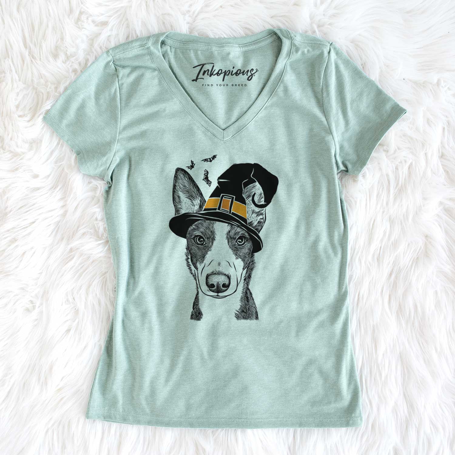 Witch Tigm the Bippet - Women's V-neck Shirt