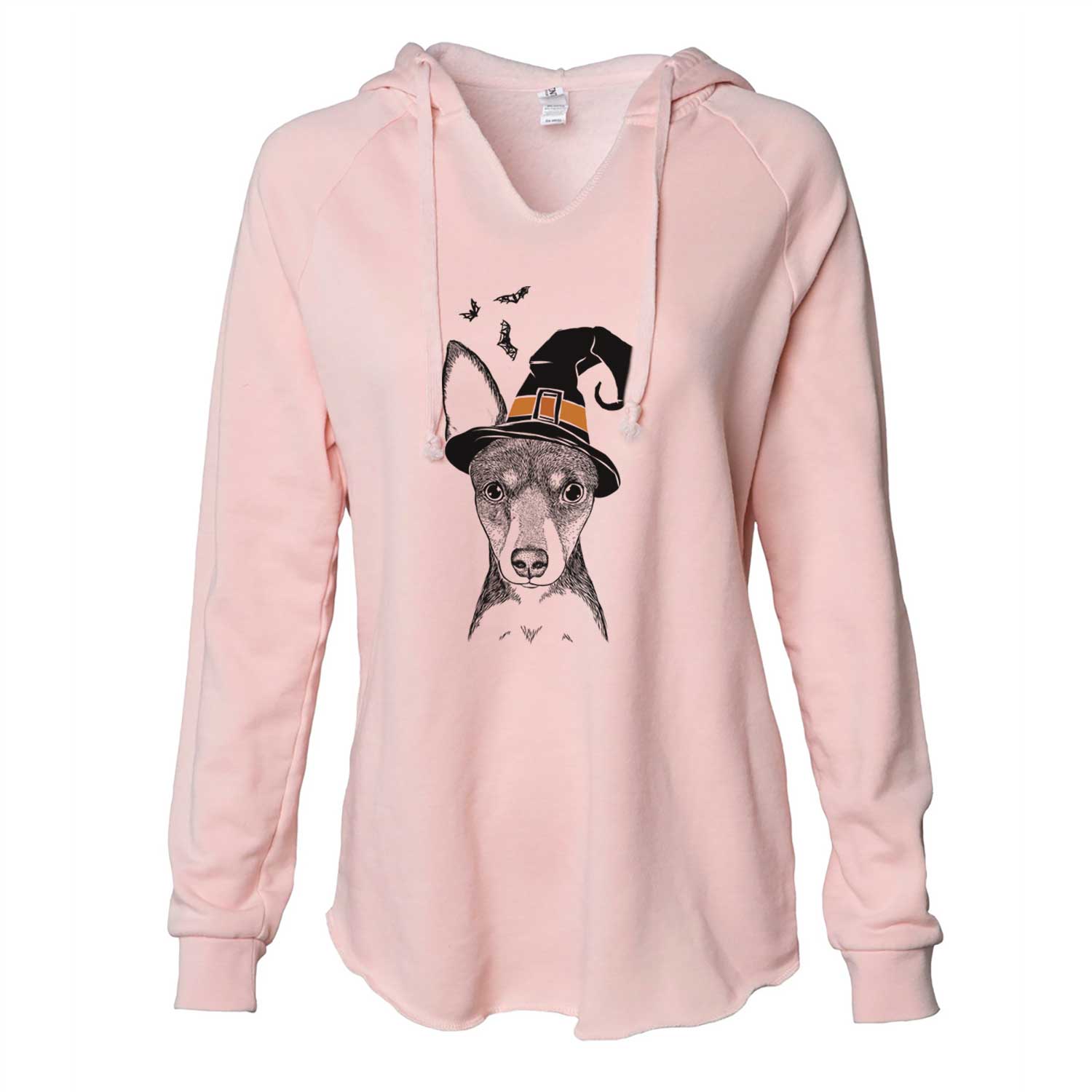 Witch Tiny the Toy Fox Terrier - Cali Wave Hooded Sweatshirt