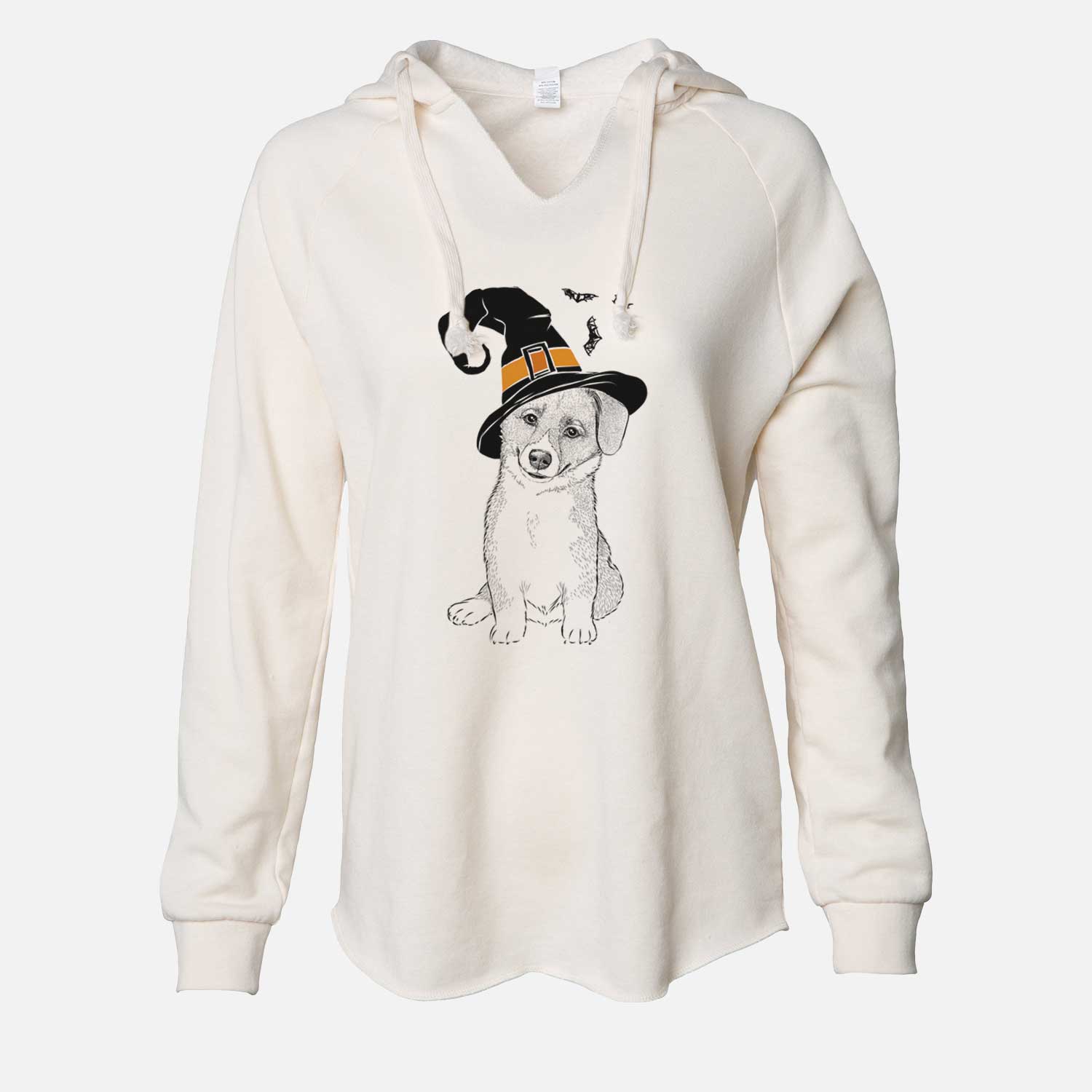 Witch Toby the Corgi Puppy - Cali Wave Hooded Sweatshirt