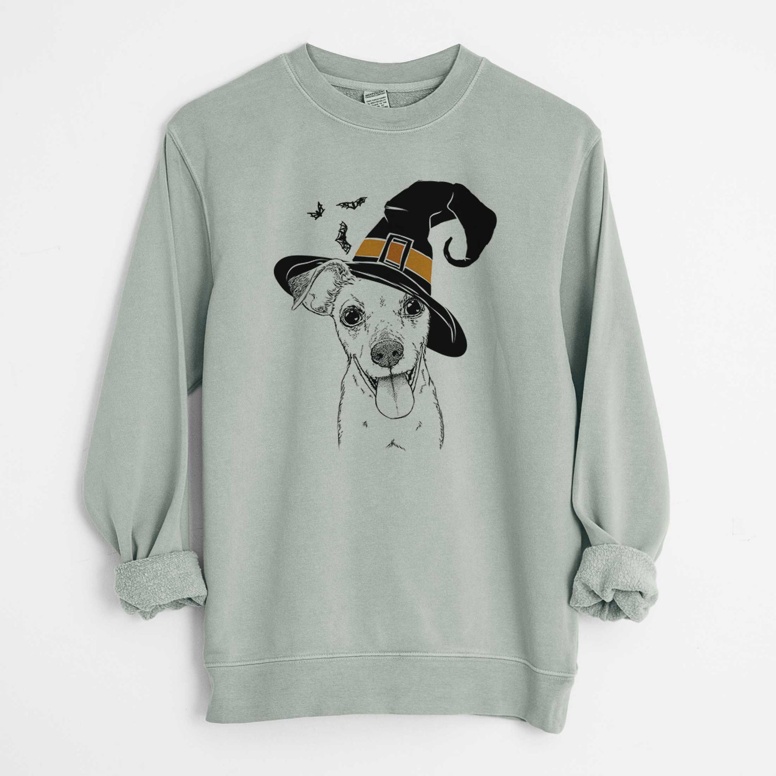 Witch Tyler the Mixed Breed - Unisex Pigment Dyed Crew Sweatshirt