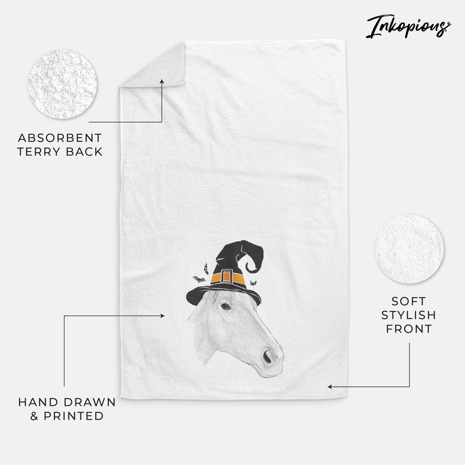 Westley the Horse Decorative Hand Towel