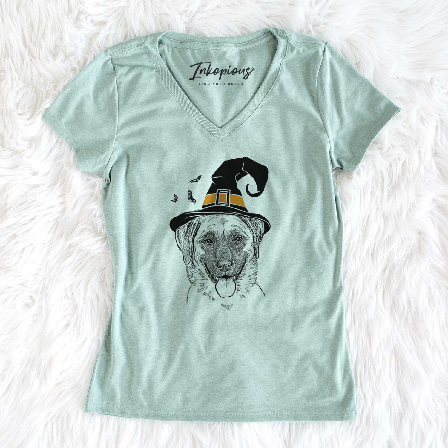 Witch Willow the Anatolian Shepherd - Women's V-neck Shirt