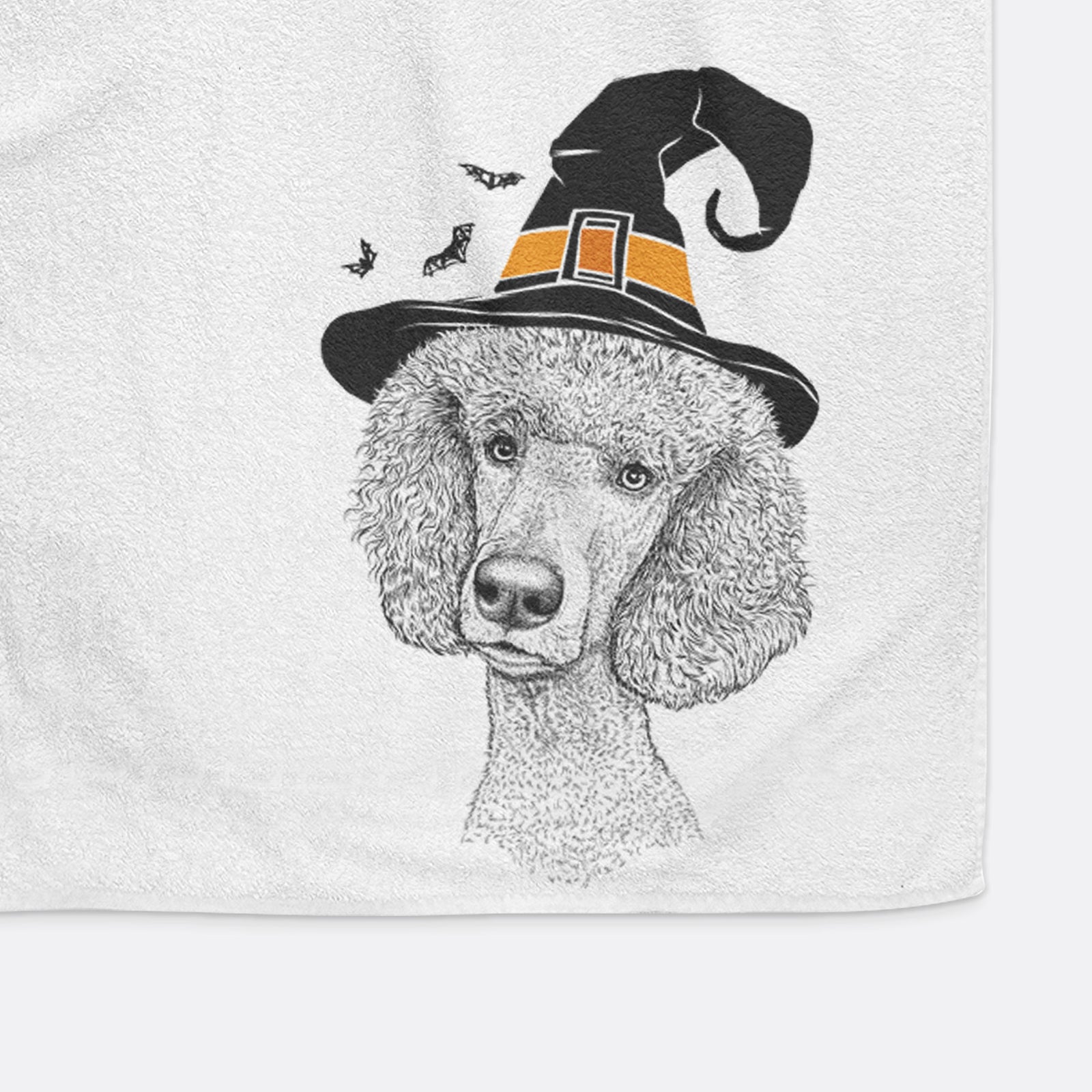 Yuki the Poodle Decorative Hand Towel