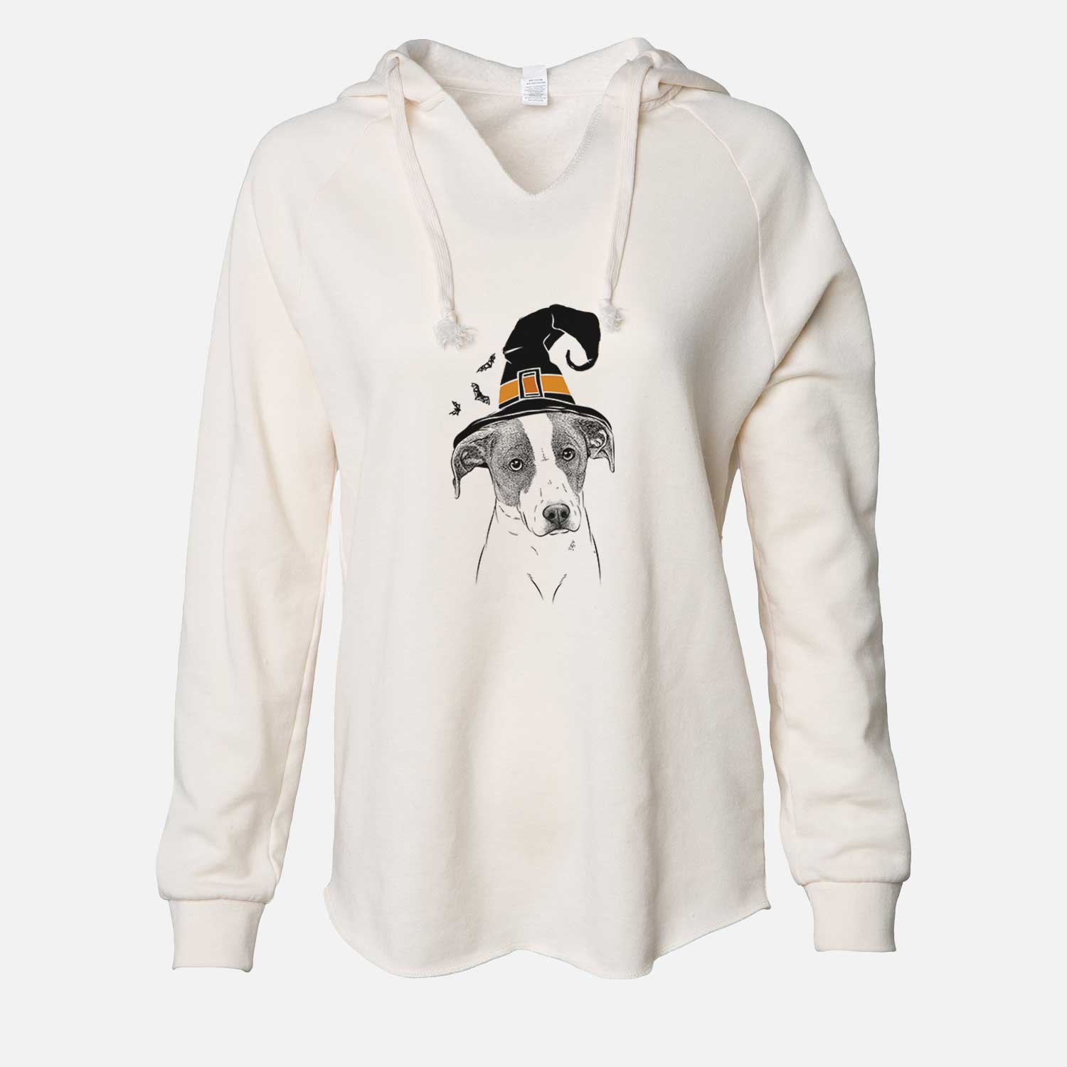 Witch Zephyr the Pointer Mix - Cali Wave Hooded Sweatshirt