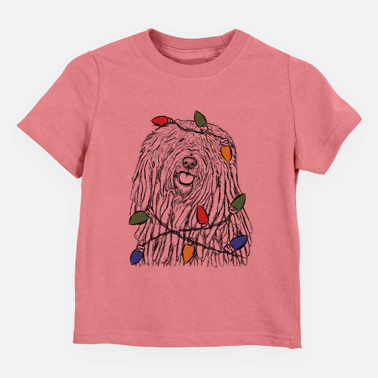 Christmas Lights Barry the Komondor - Kids/Youth/Toddler Shirt
