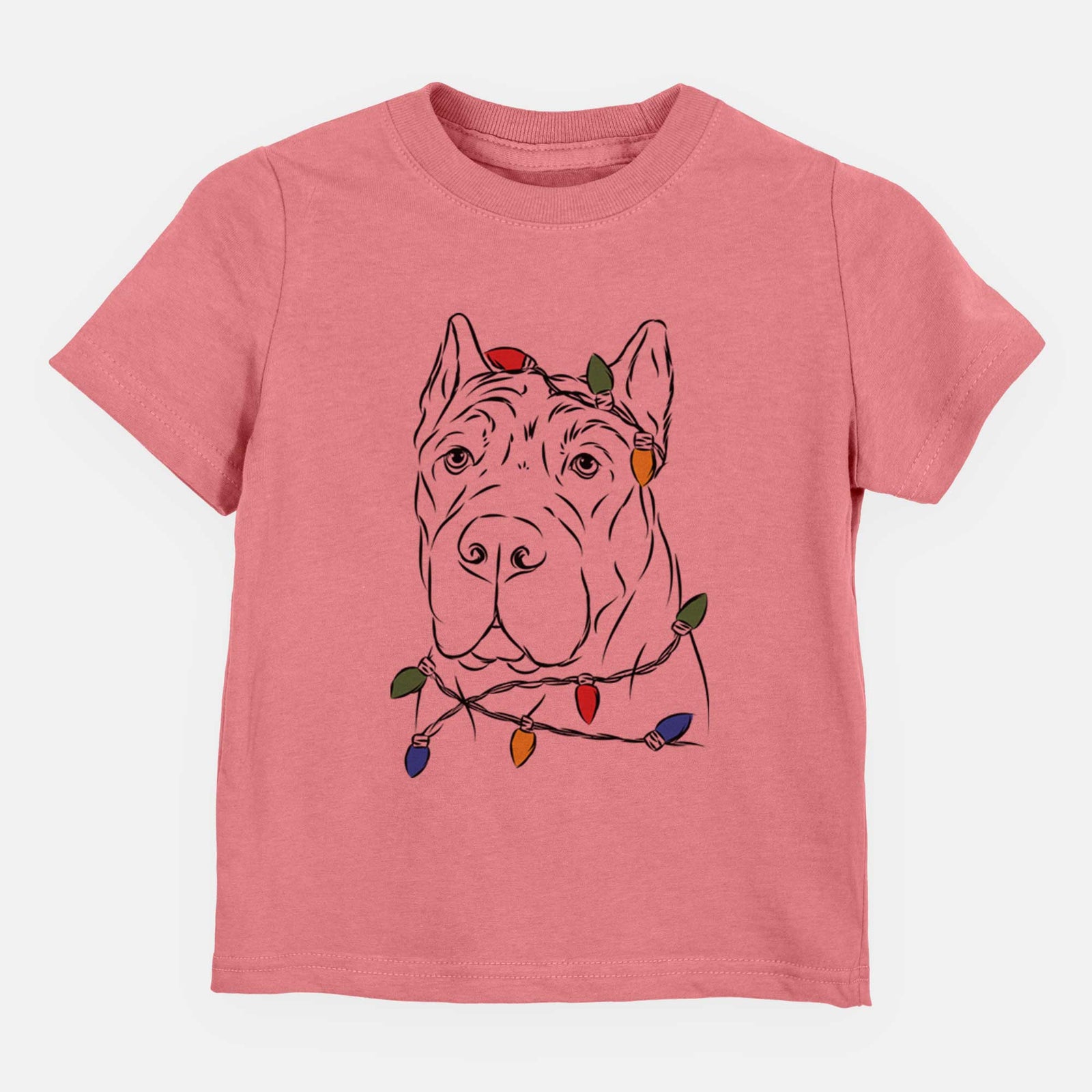 Christmas Lights Bearson the Cane Corso - Kids/Youth/Toddler Shirt