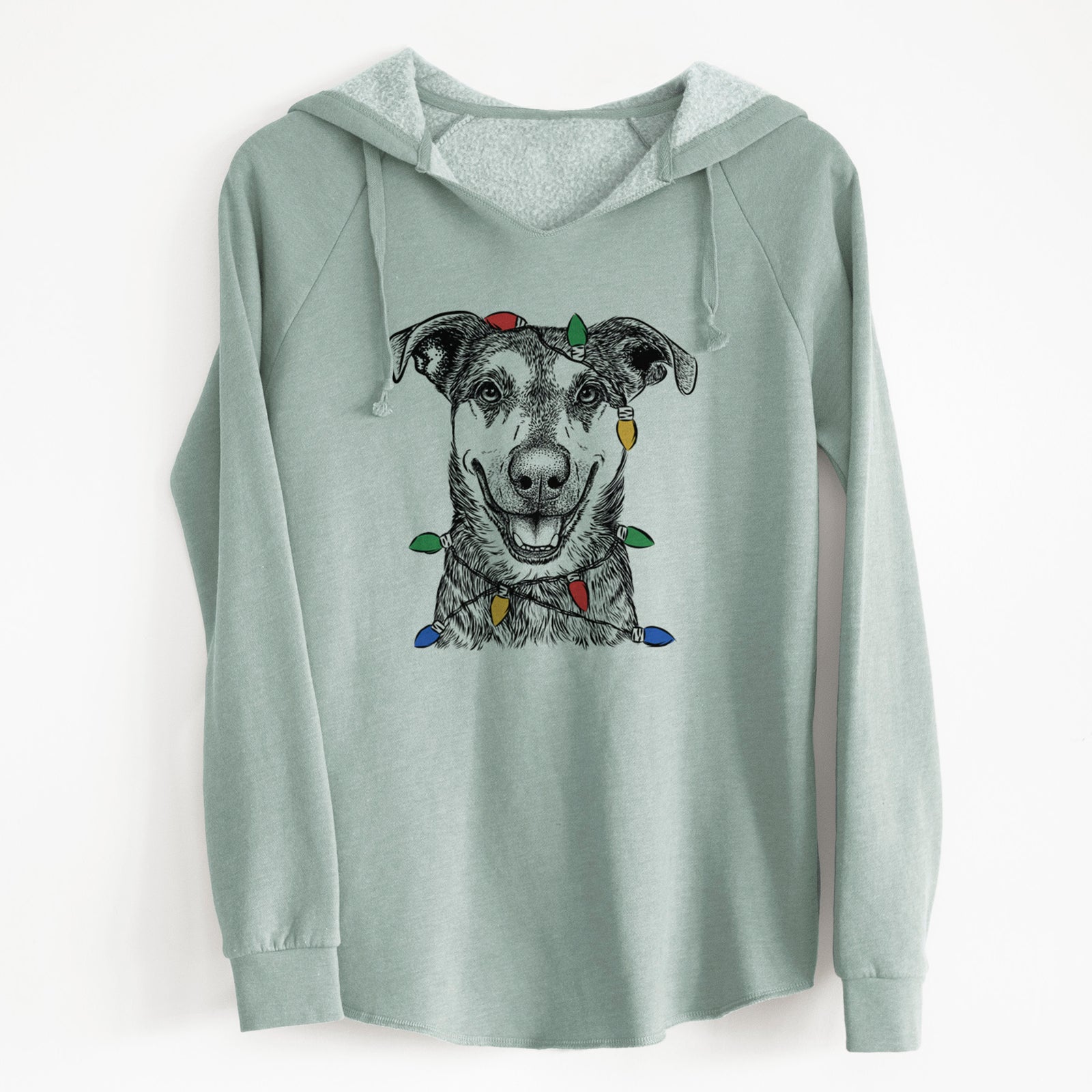 Christmas Lights Case the Mixed Breed - Cali Wave Hooded Sweatshirt