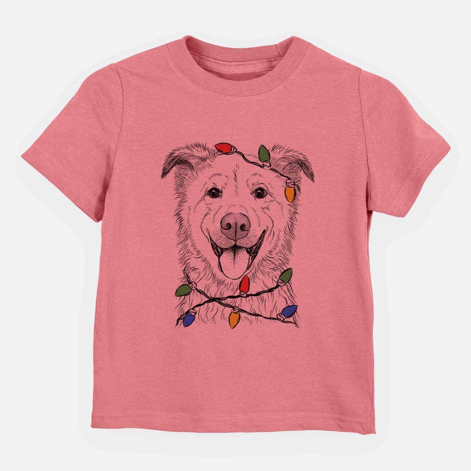 Christmas Lights Dawson the Mixed Breed - Kids/Youth/Toddler Shirt