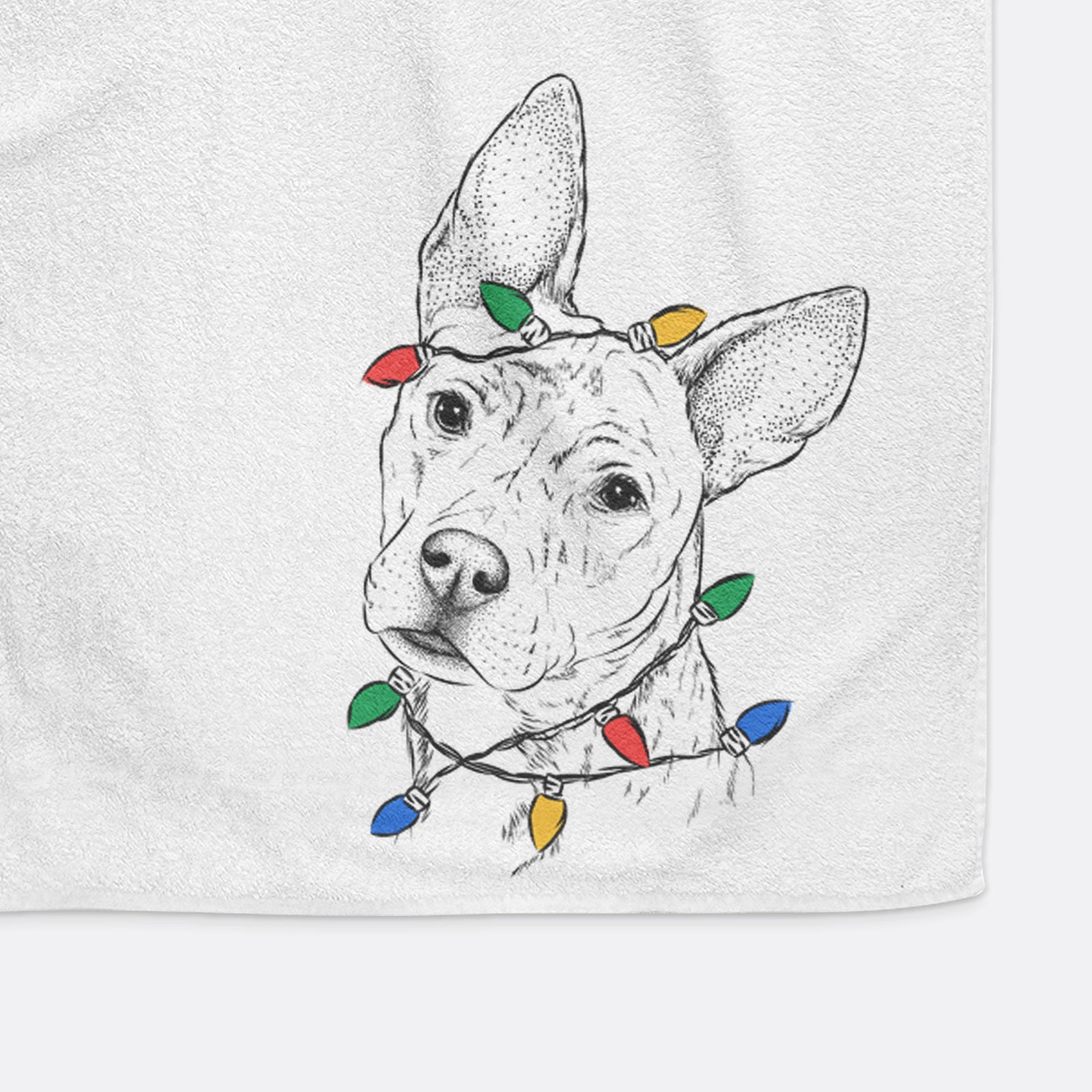 Diesel the Mixed Breed Decorative Hand Towel