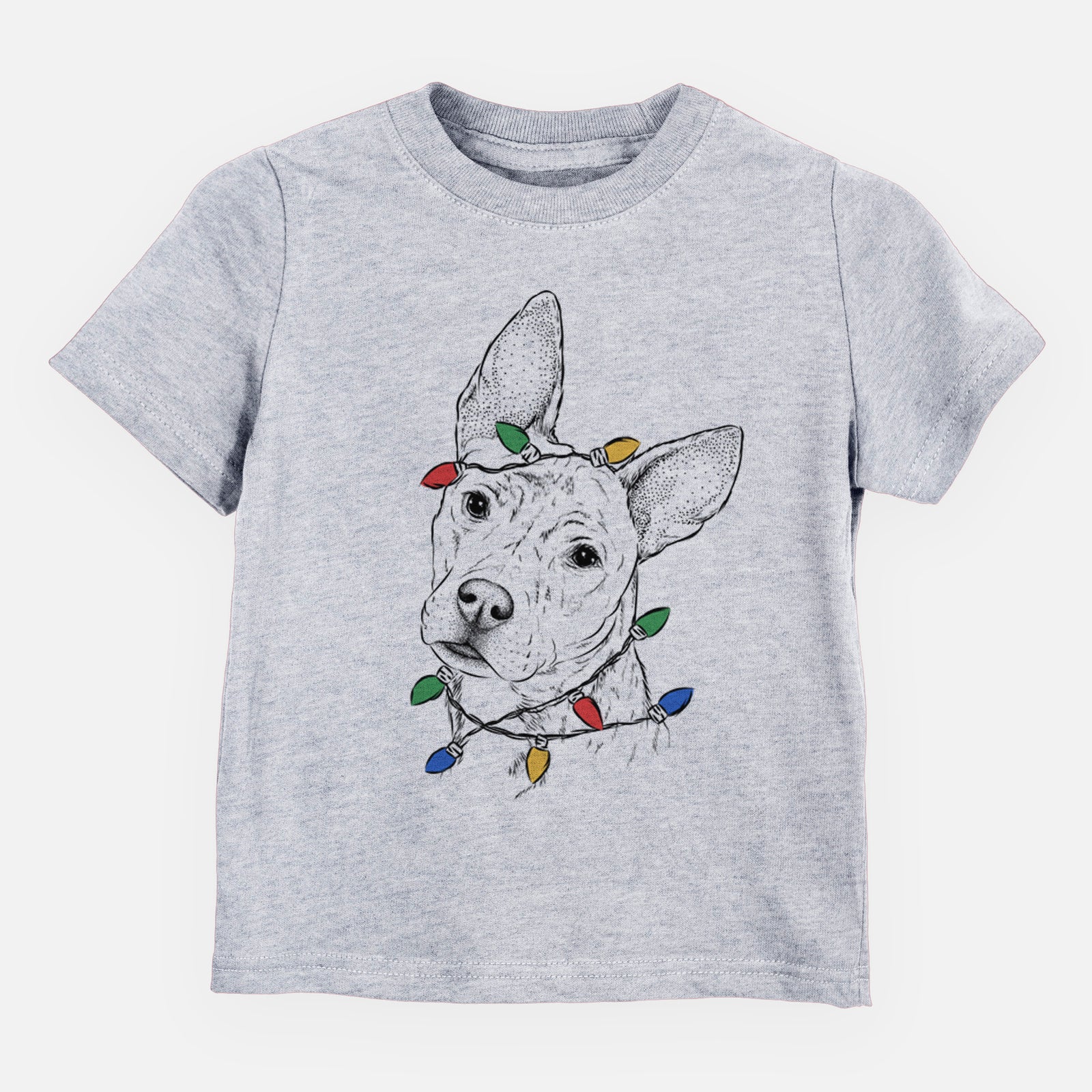 Christmas Lights Diesel the Mixed Breed - Kids/Youth/Toddler Shirt