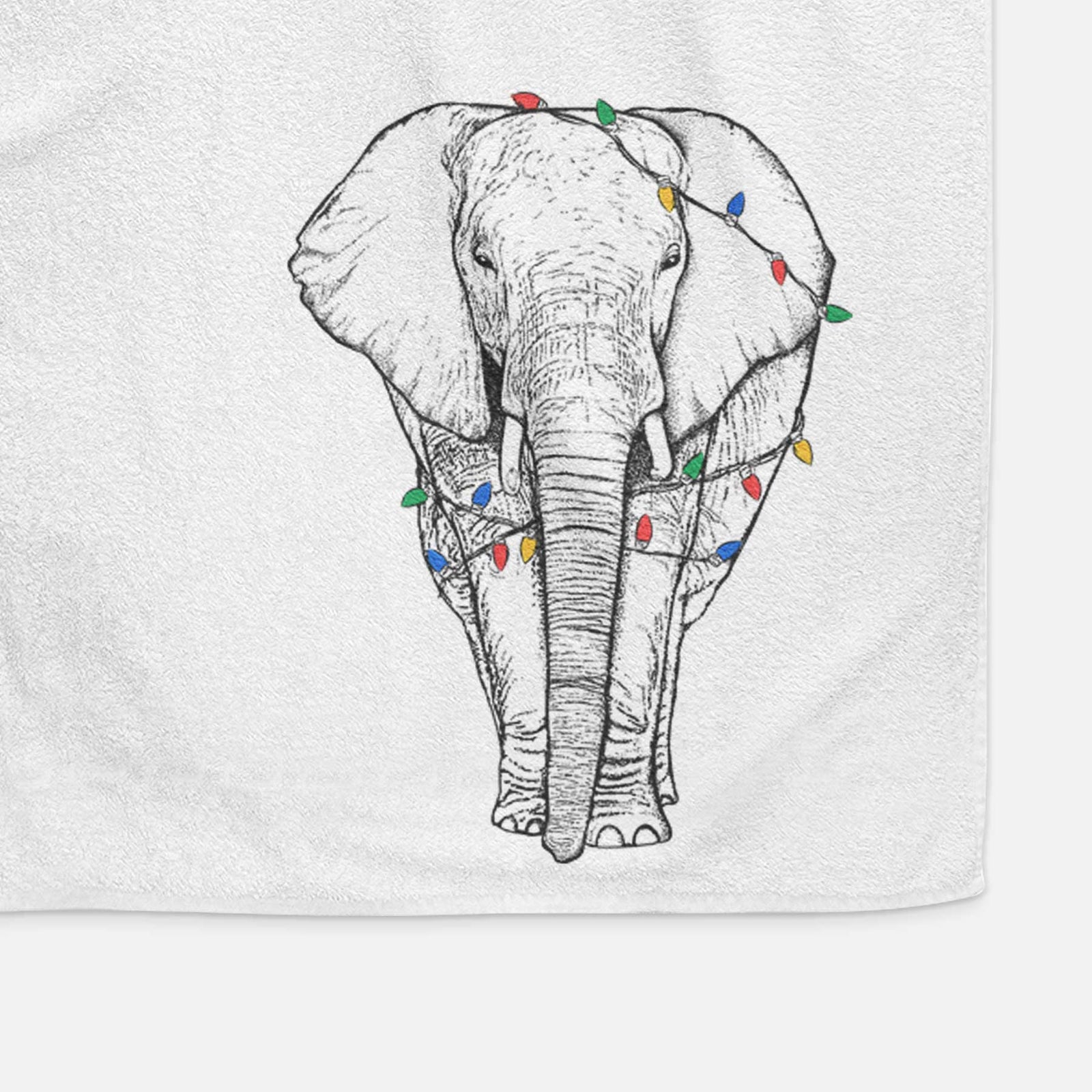 Ella the Elephant Decorative Hand Towel