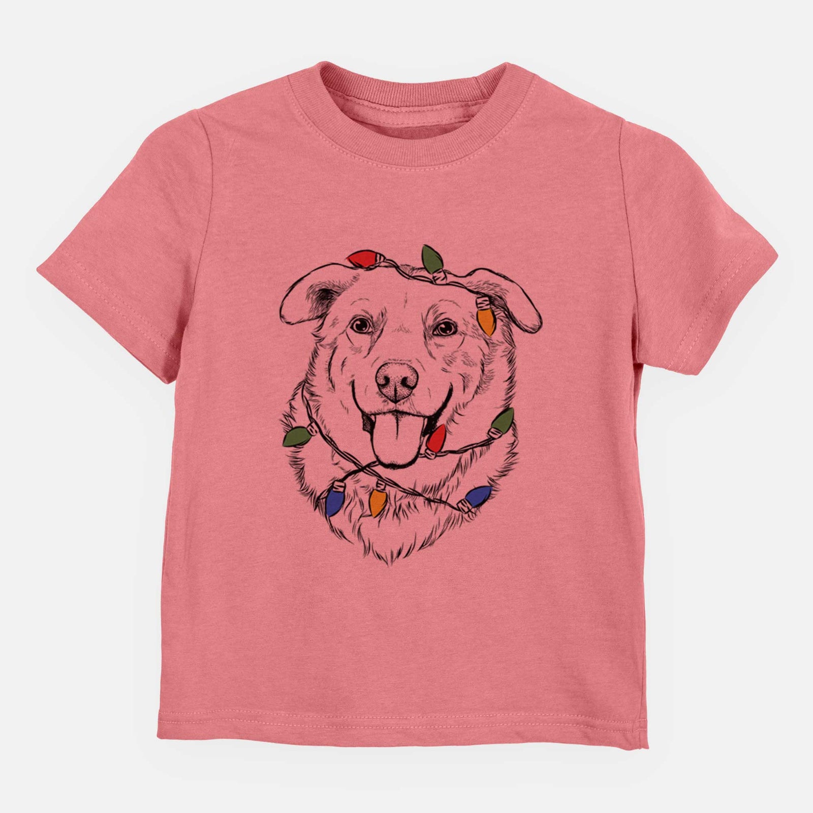 Christmas Lights Freeley the Mixed Breed - Kids/Youth/Toddler Shirt